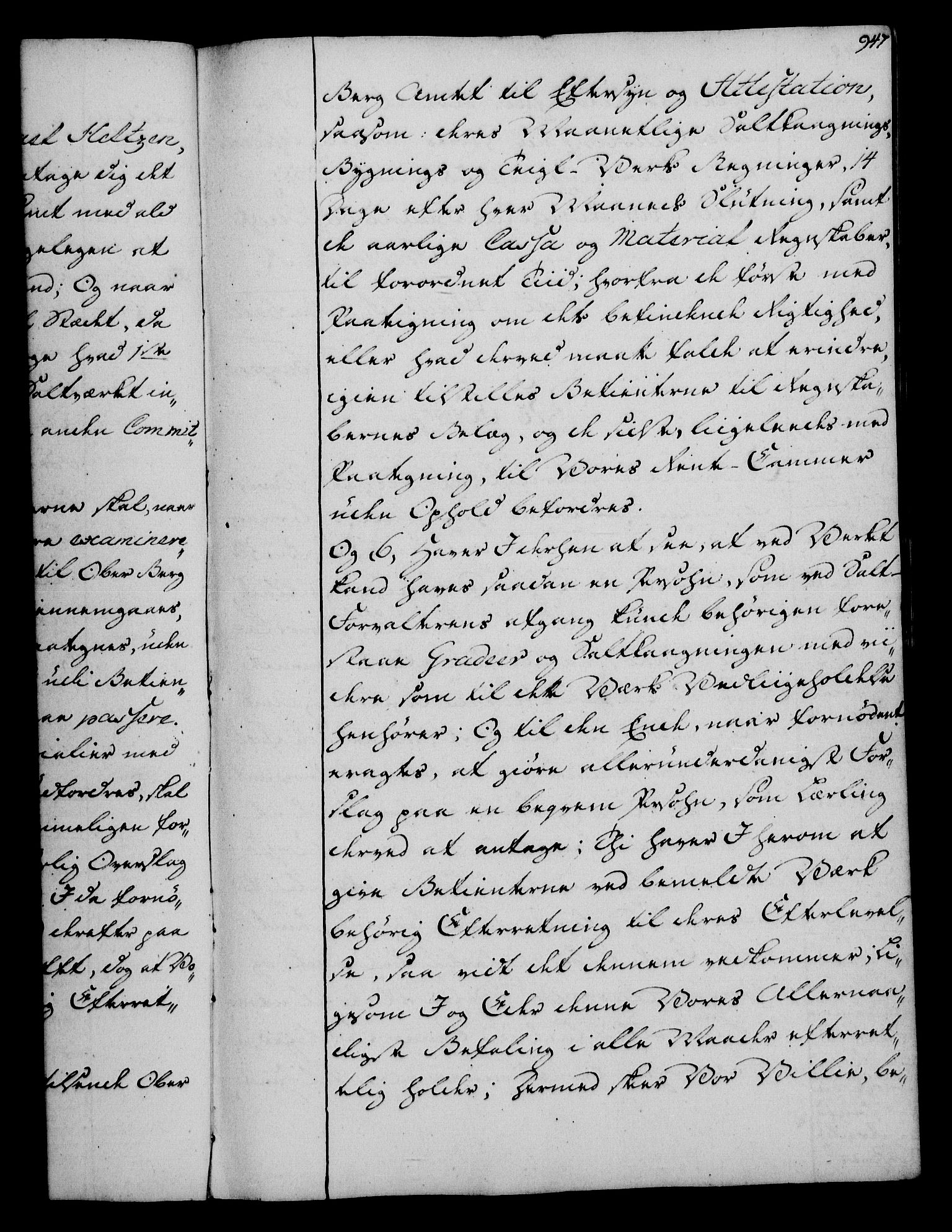 Rentekammeret, Kammerkanselliet, RA/EA-3111/G/Gg/Gga/L0006: Norsk ekspedisjonsprotokoll med register (merket RK 53.6), 1749-1759, s. 947