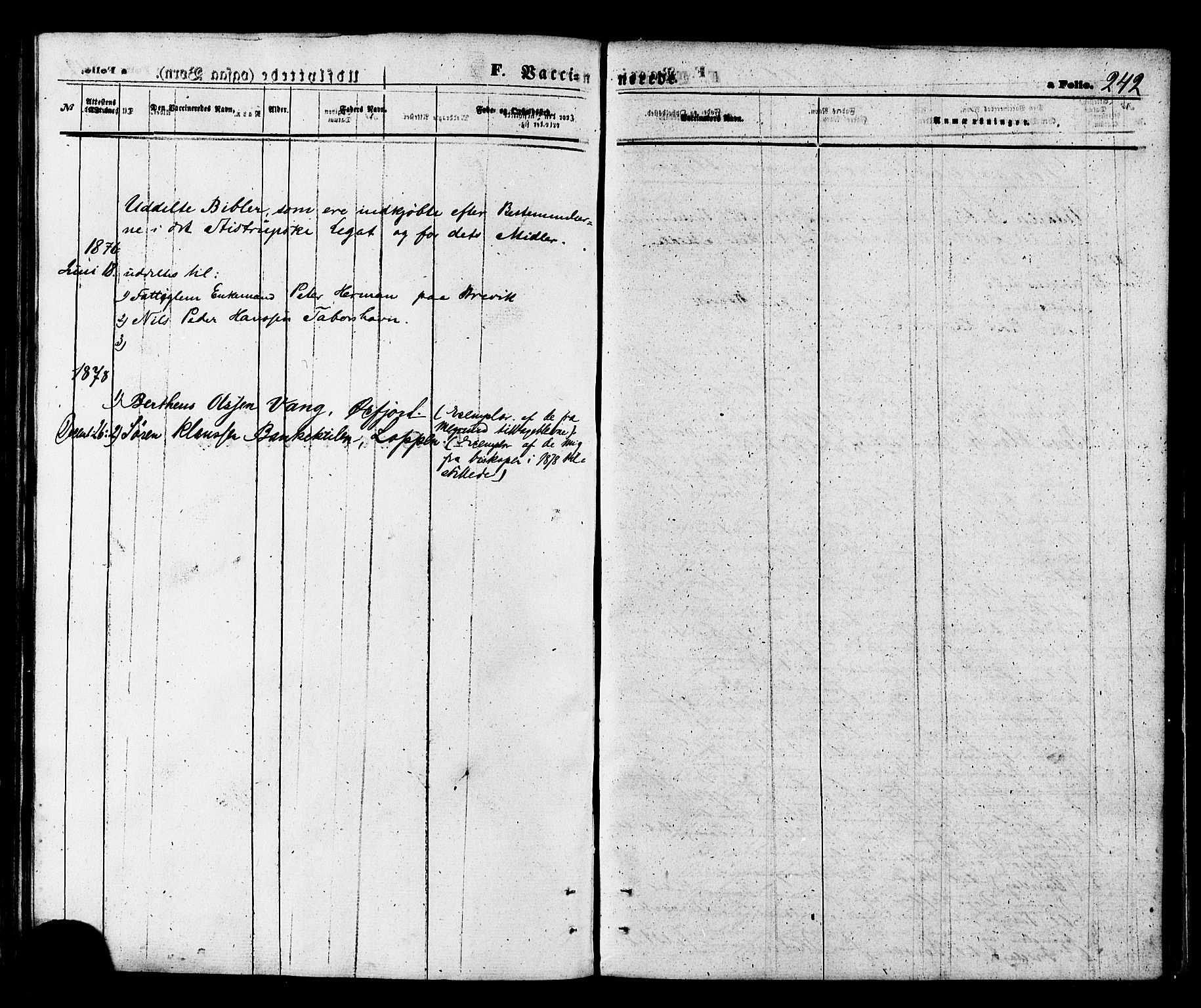 Loppa sokneprestkontor, AV/SATØ-S-1339/H/Ha/L0005kirke: Ministerialbok nr. 5, 1869-1878, s. 242