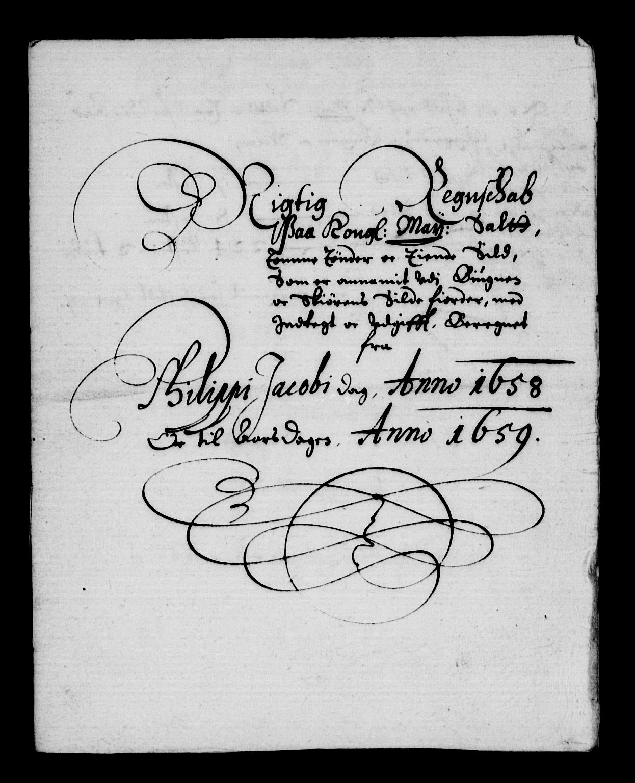 Rentekammeret inntil 1814, Reviderte regnskaper, Lensregnskaper, AV/RA-EA-5023/R/Rb/Rbw/L0137: Trondheim len, 1658-1659