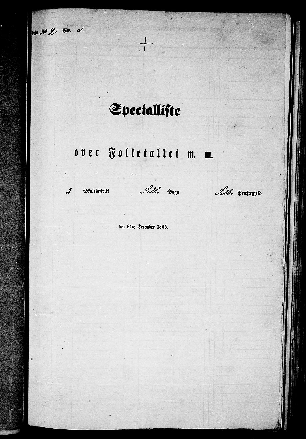 RA, Folketelling 1865 for 1664P Selbu prestegjeld, 1865, s. 17