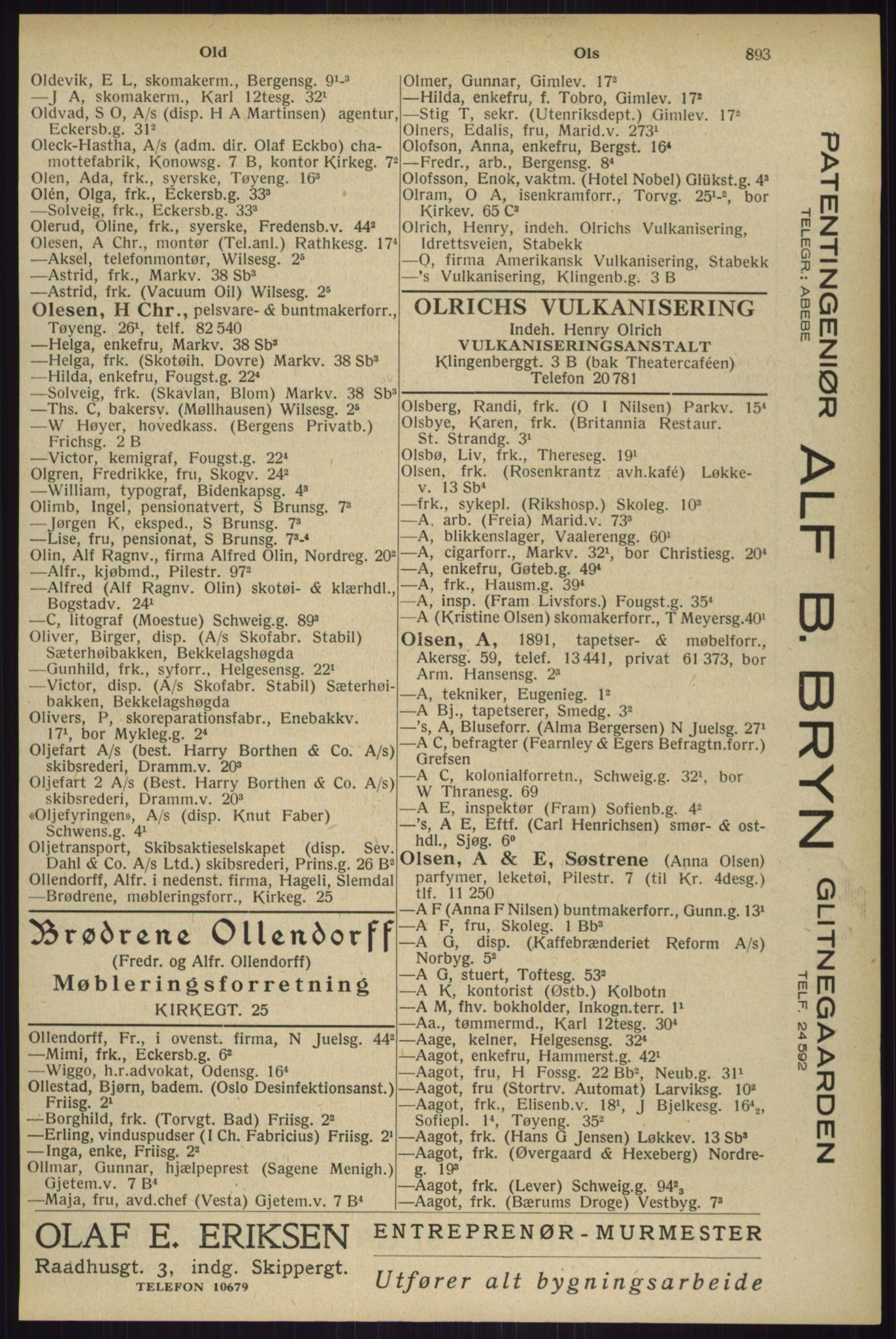 Kristiania/Oslo adressebok, PUBL/-, 1929, s. 893