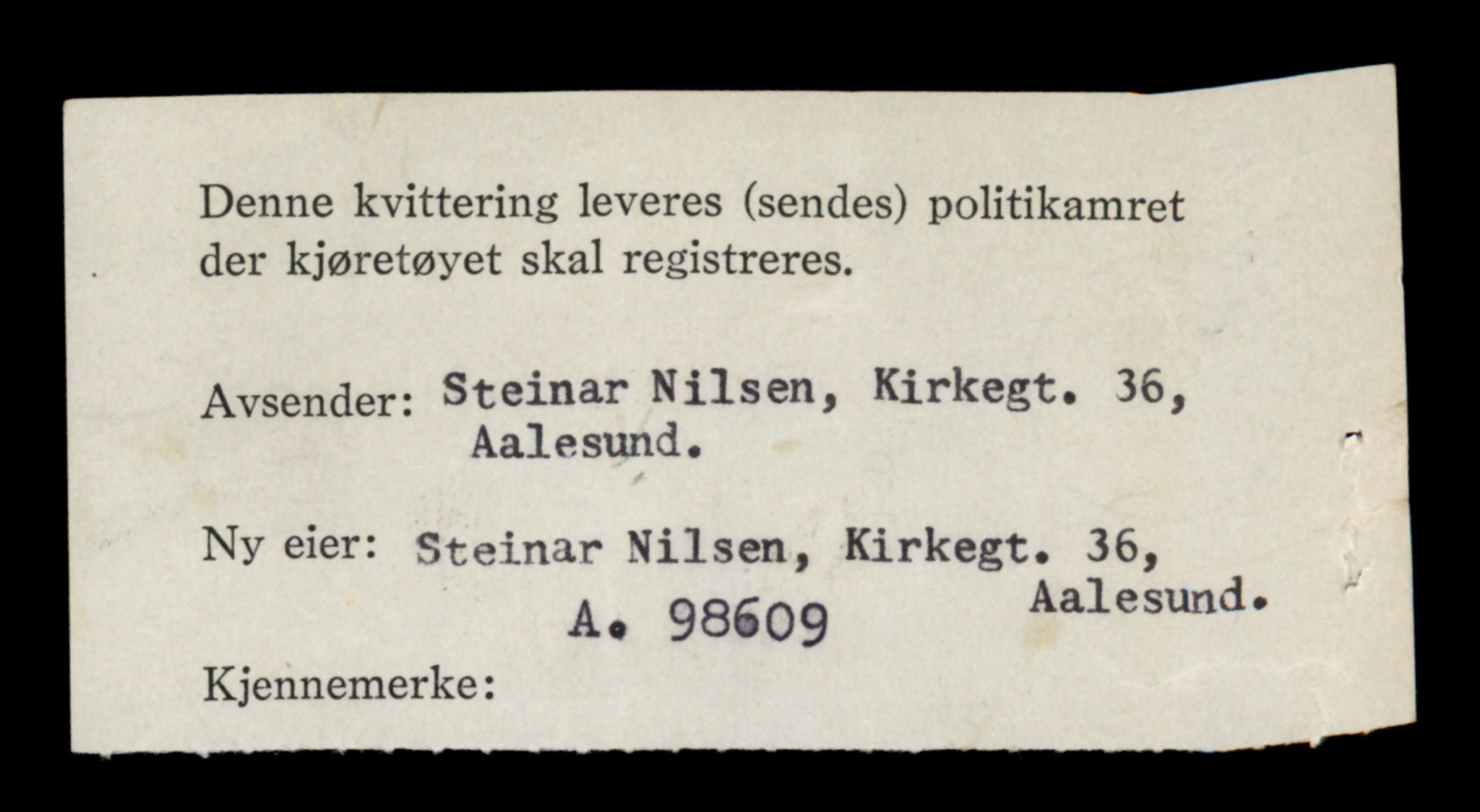 Møre og Romsdal vegkontor - Ålesund trafikkstasjon, AV/SAT-A-4099/F/Fe/L0042: Registreringskort for kjøretøy T 13906 - T 14079, 1927-1998, s. 289