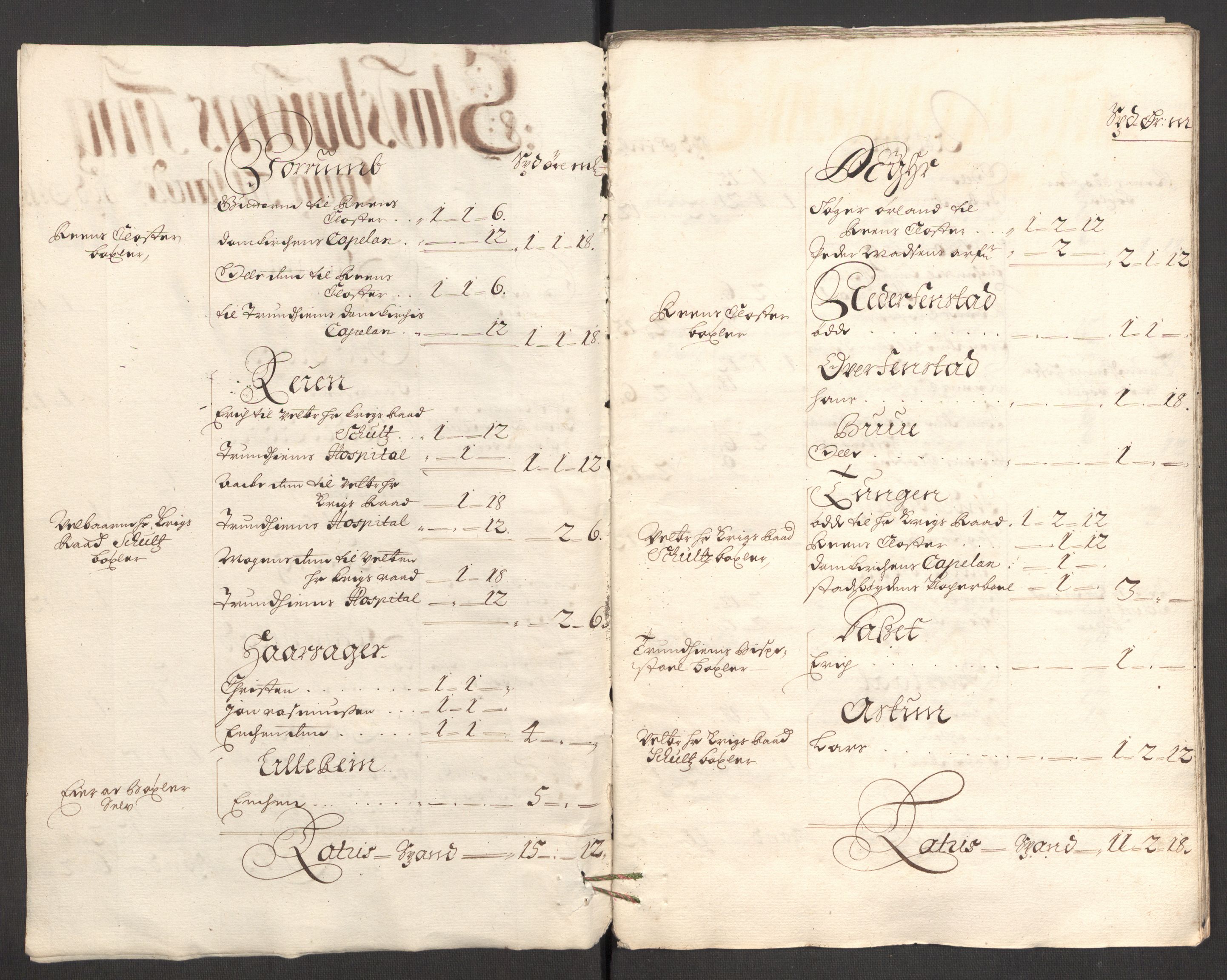 Rentekammeret inntil 1814, Reviderte regnskaper, Fogderegnskap, RA/EA-4092/R57/L3852: Fogderegnskap Fosen, 1697, s. 48