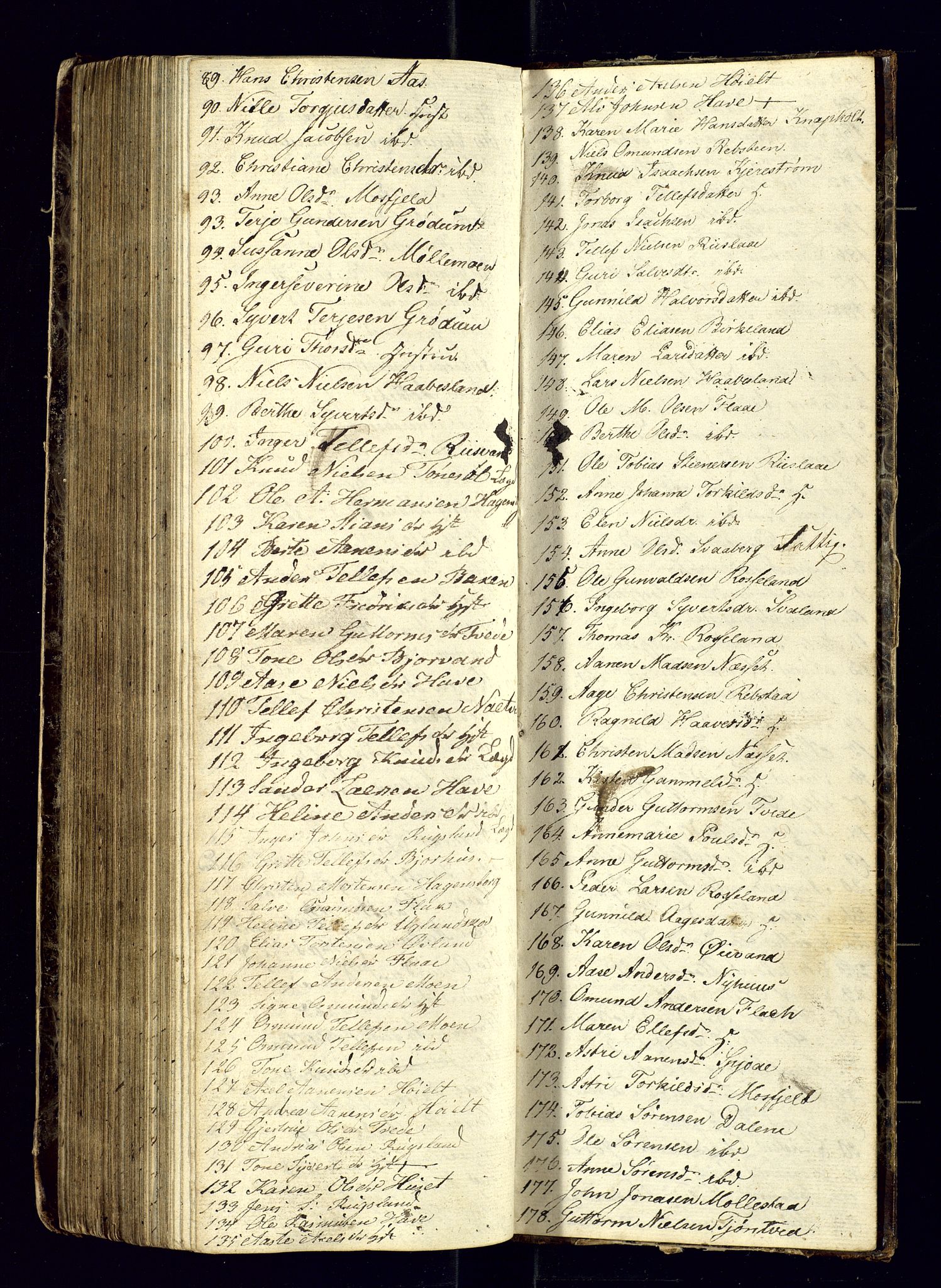 Birkenes sokneprestkontor, AV/SAK-1111-0004/F/Fc/L0001: Kommunikantprotokoll nr. C-1, 1832-1839