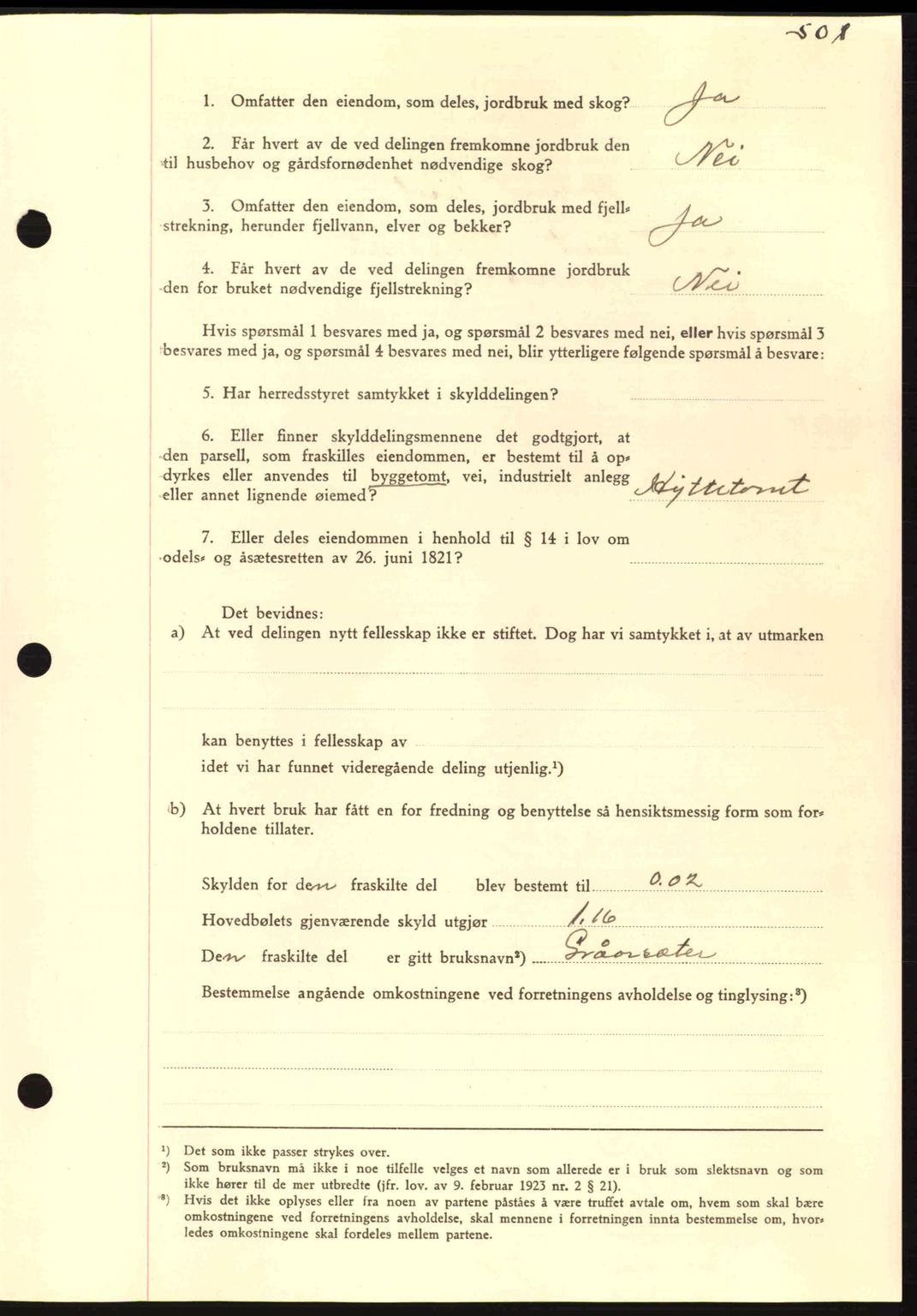 Nordmøre sorenskriveri, AV/SAT-A-4132/1/2/2Ca: Pantebok nr. A93, 1942-1942, Dagboknr: 2171/1942