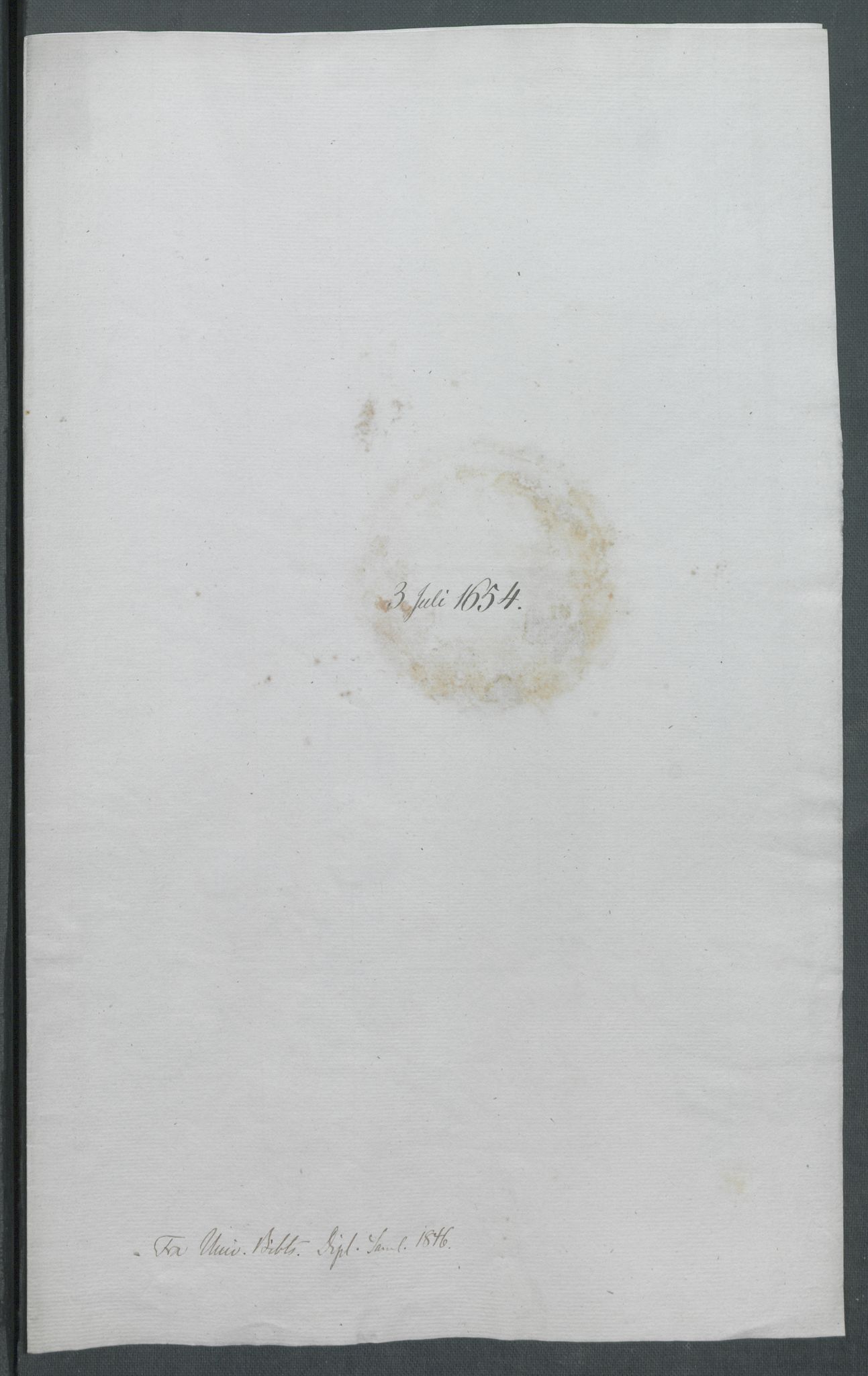 Riksarkivets diplomsamling, AV/RA-EA-5965/F02/L0166: Dokumenter, 1654-1656, s. 42