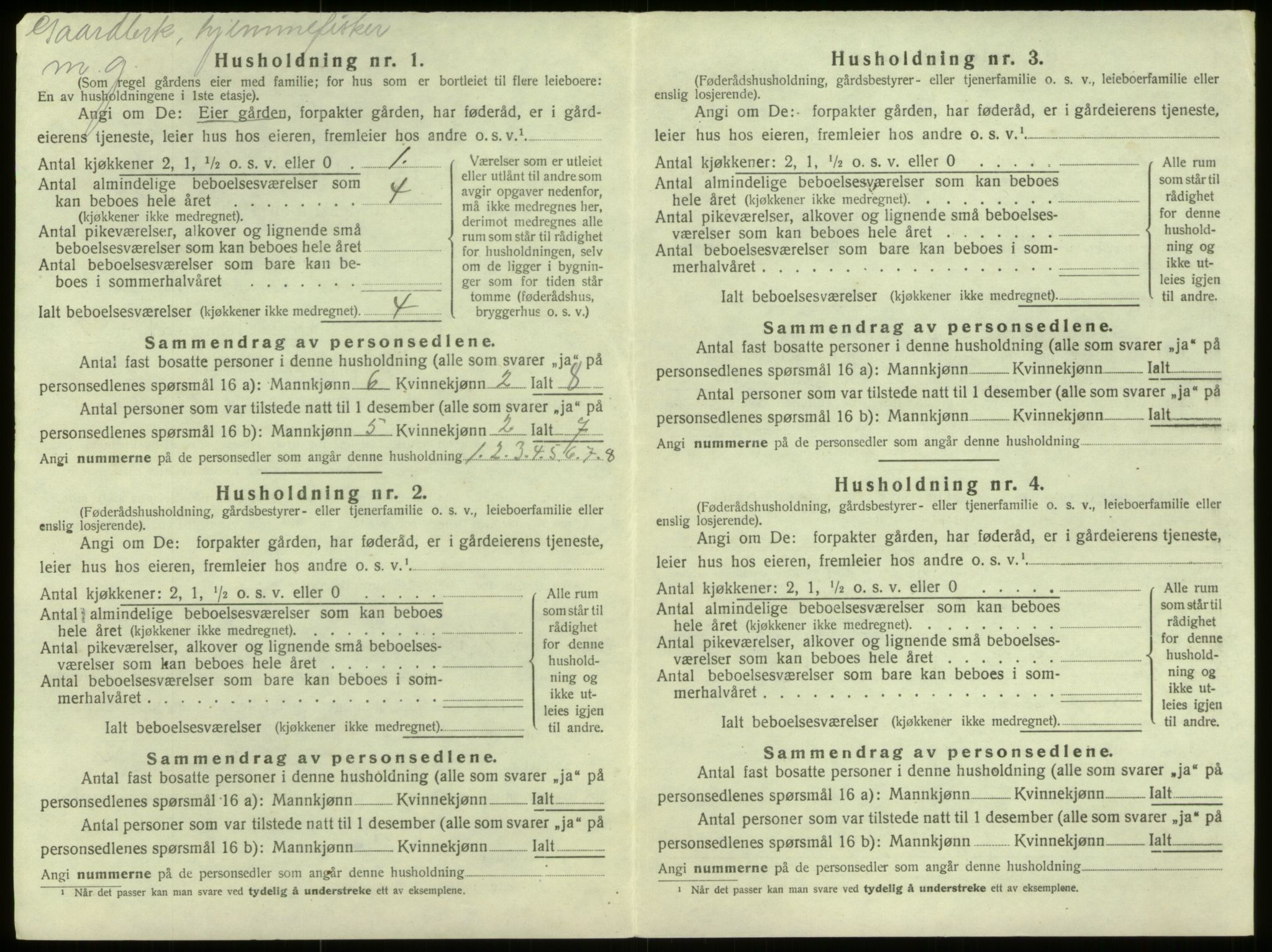 SAB, Folketelling 1920 for 1441 Selje herred, 1920, s. 548