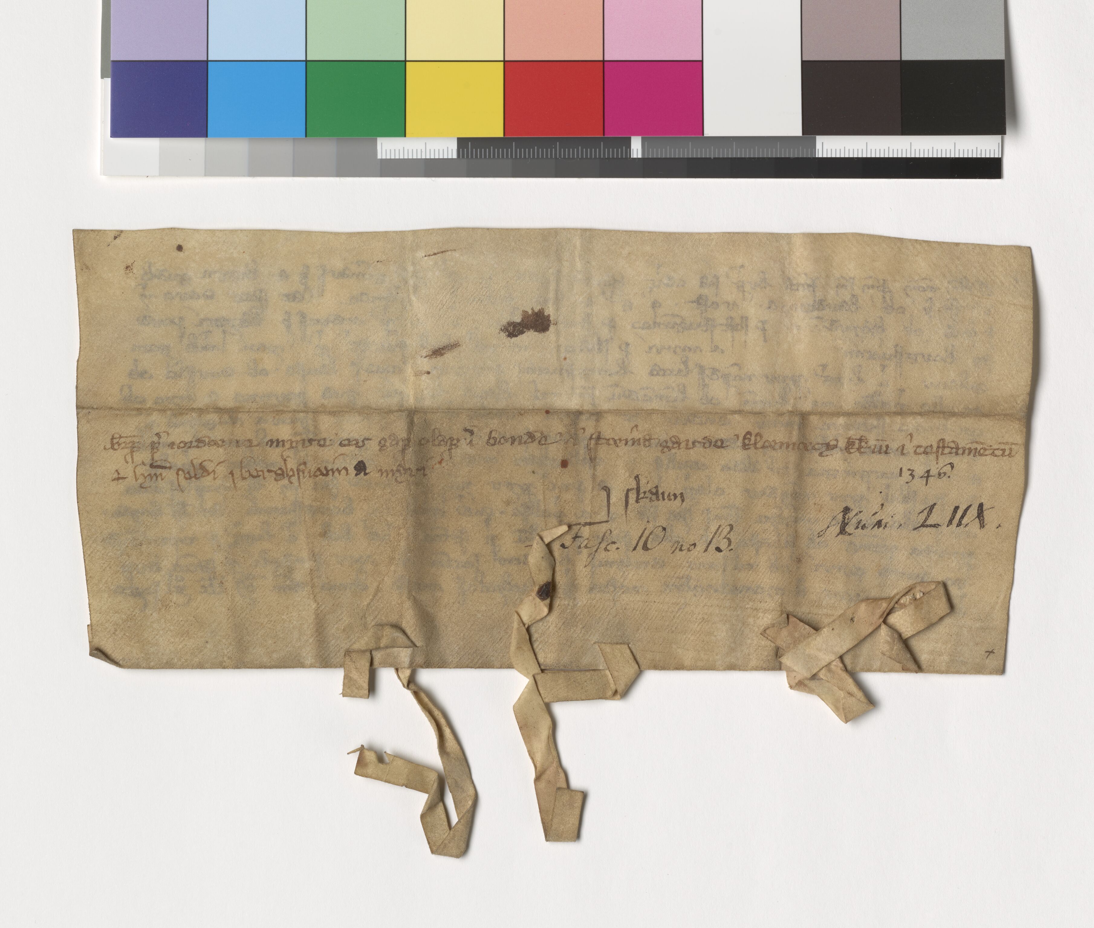 Riksarkivets diplomsamling, AV/RA-EA-5965/F05/L0033: NRA AM fasc. 10 nr. 10-14, 1345-1347, s. 24