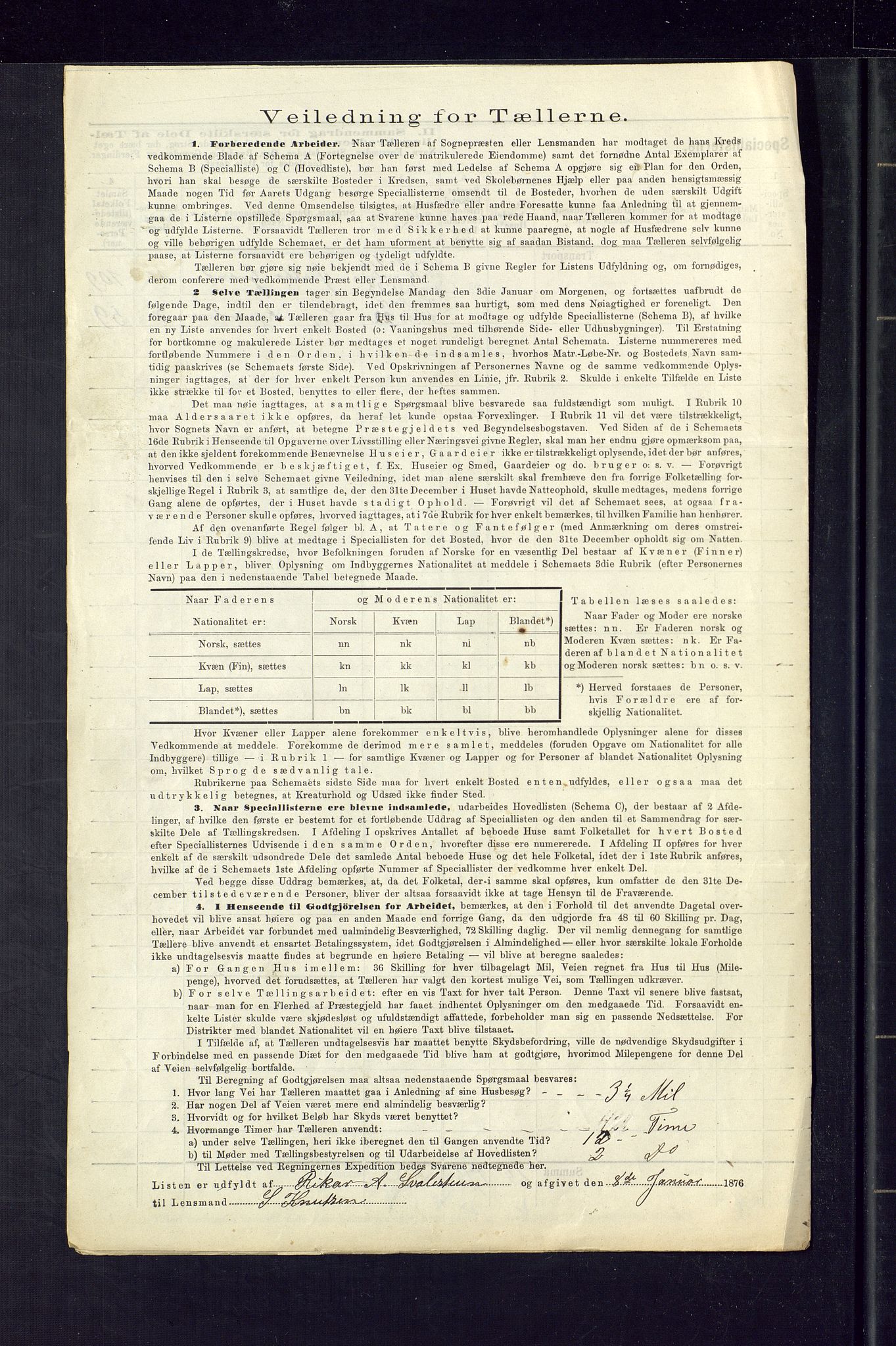 SAKO, Folketelling 1875 for 0835P Rauland prestegjeld, 1875, s. 8