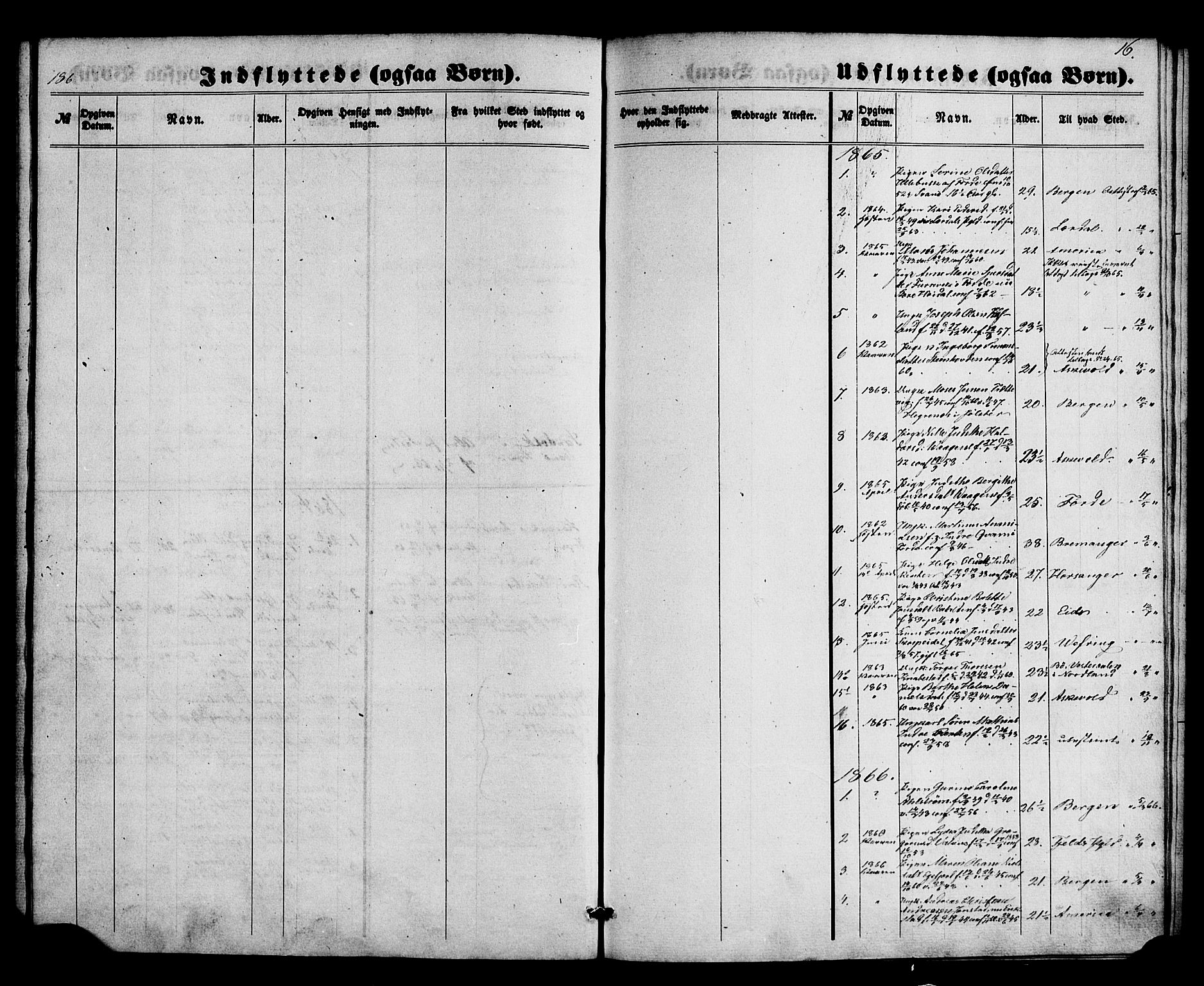 Kinn sokneprestembete, SAB/A-80801/H/Haa/Haaa/L0015: Ministerialbok nr. A 15, 1860-1883, s. 16