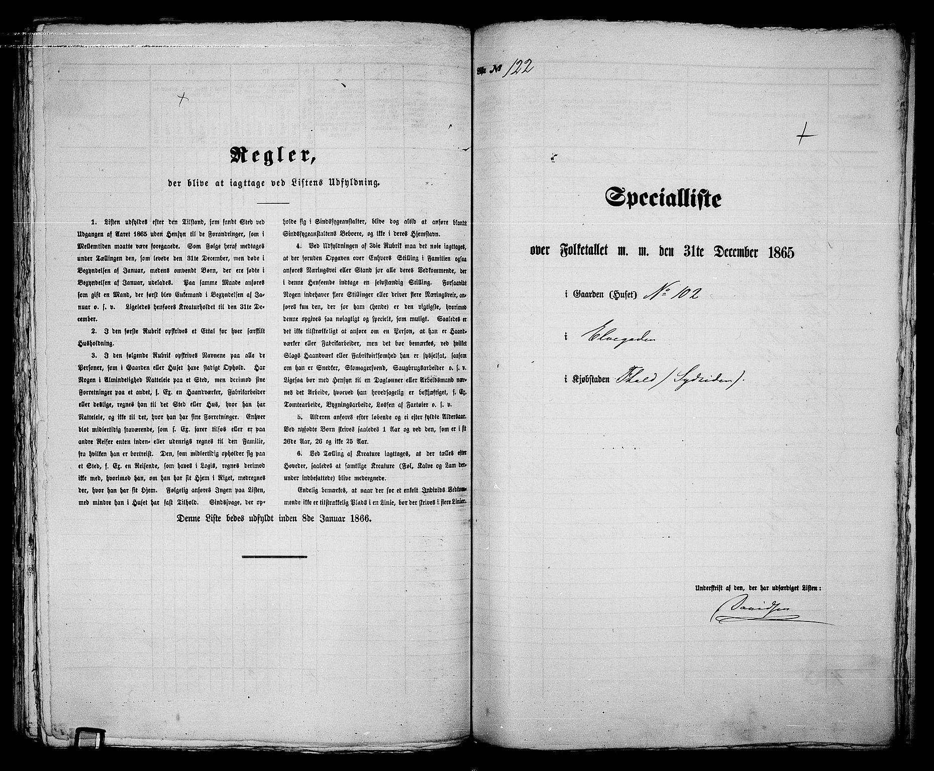 RA, Folketelling 1865 for 0101P Fredrikshald prestegjeld, 1865, s. 257