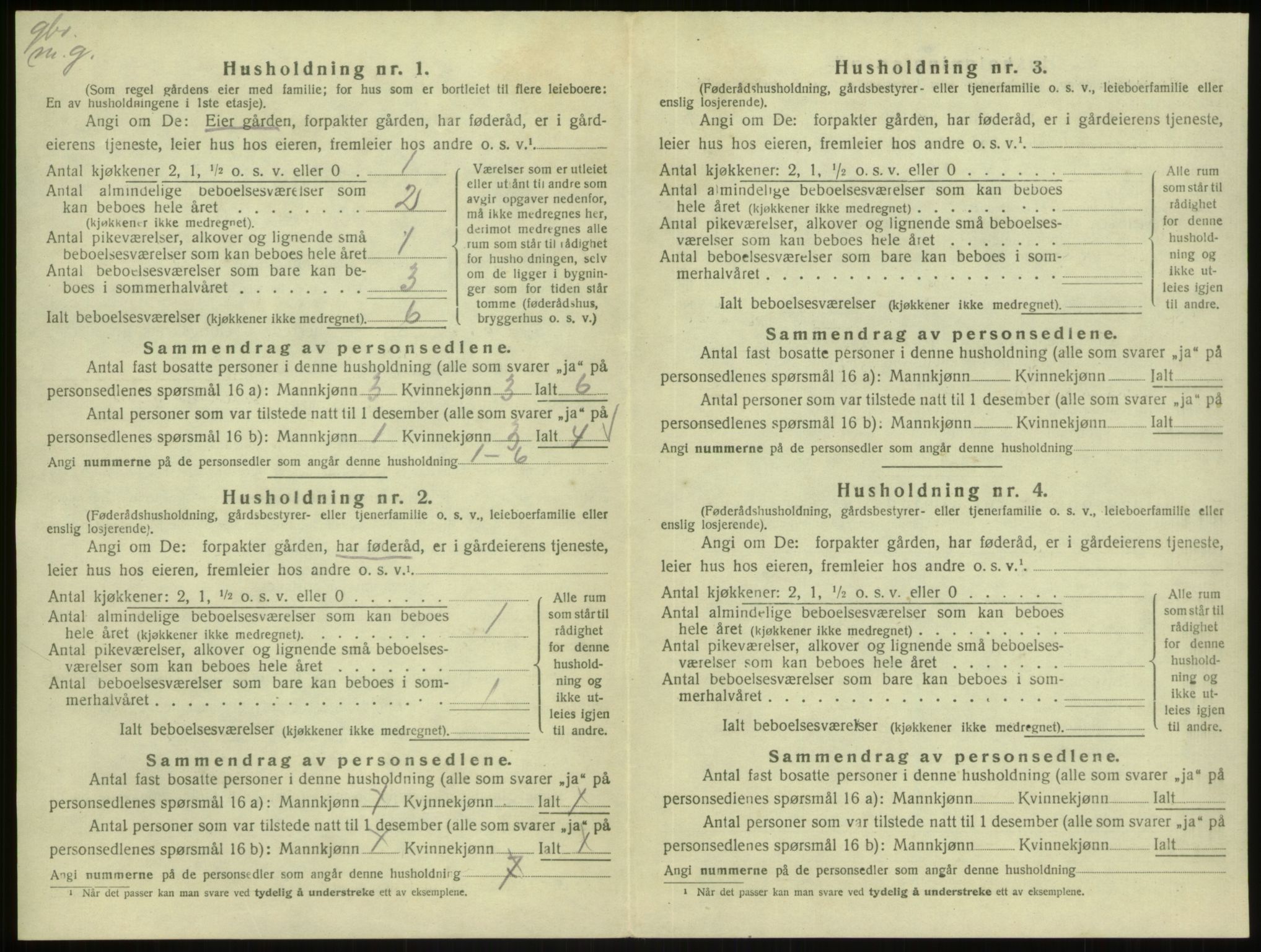 SAB, Folketelling 1920 for 1266 Masfjorden herred, 1920, s. 589