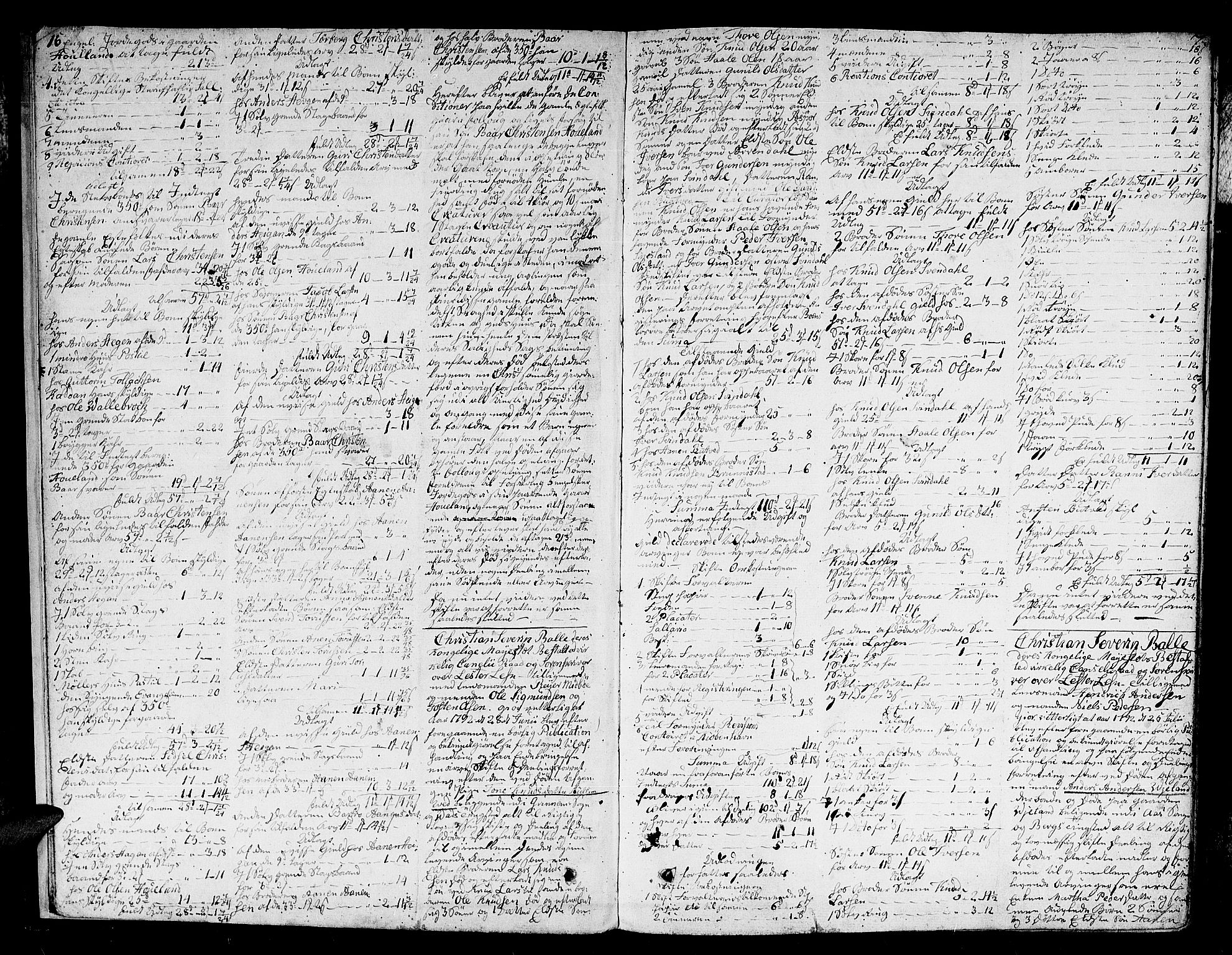 Lister sorenskriveri, AV/SAK-1221-0003/H/Hc/L0046: Skifteprotokoll nr 36c med register, 1792-1829, s. 6b-7a