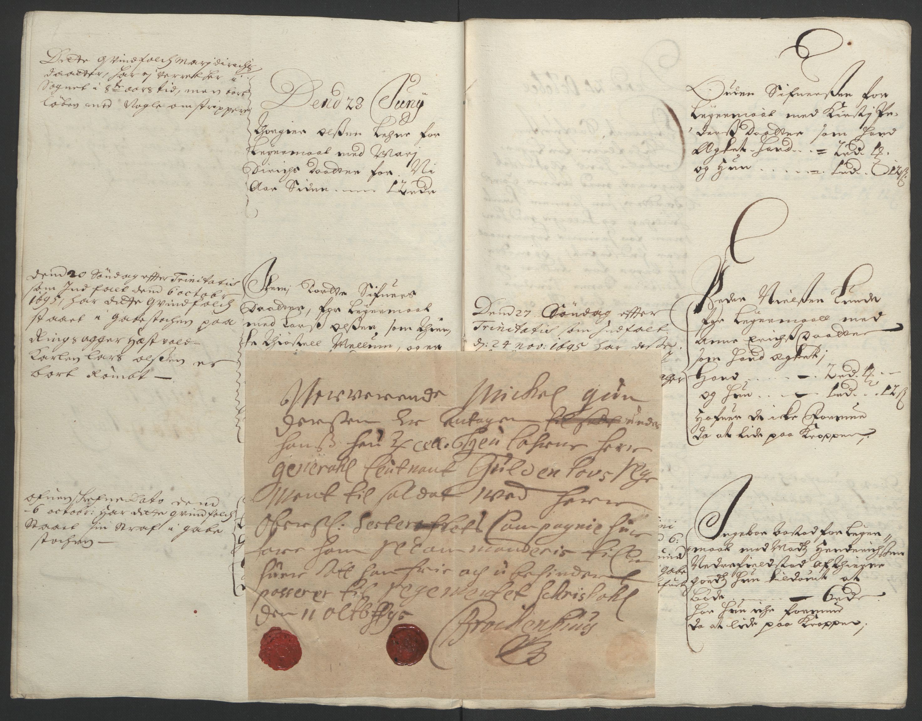 Rentekammeret inntil 1814, Reviderte regnskaper, Fogderegnskap, AV/RA-EA-4092/R16/L1036: Fogderegnskap Hedmark, 1695-1696, s. 69