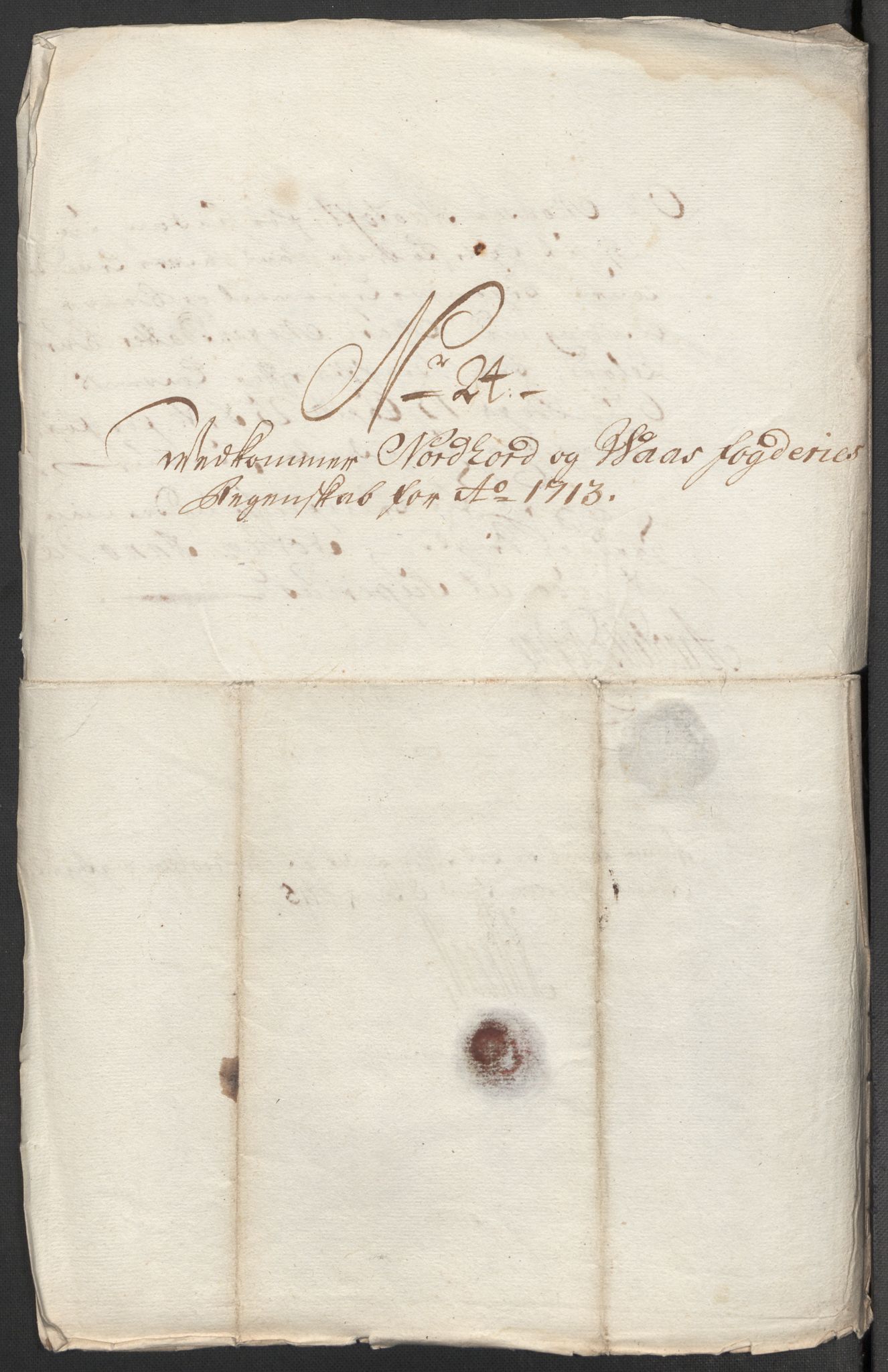 Rentekammeret inntil 1814, Reviderte regnskaper, Fogderegnskap, RA/EA-4092/R51/L3195: Fogderegnskap Nordhordland og Voss, 1713, s. 250