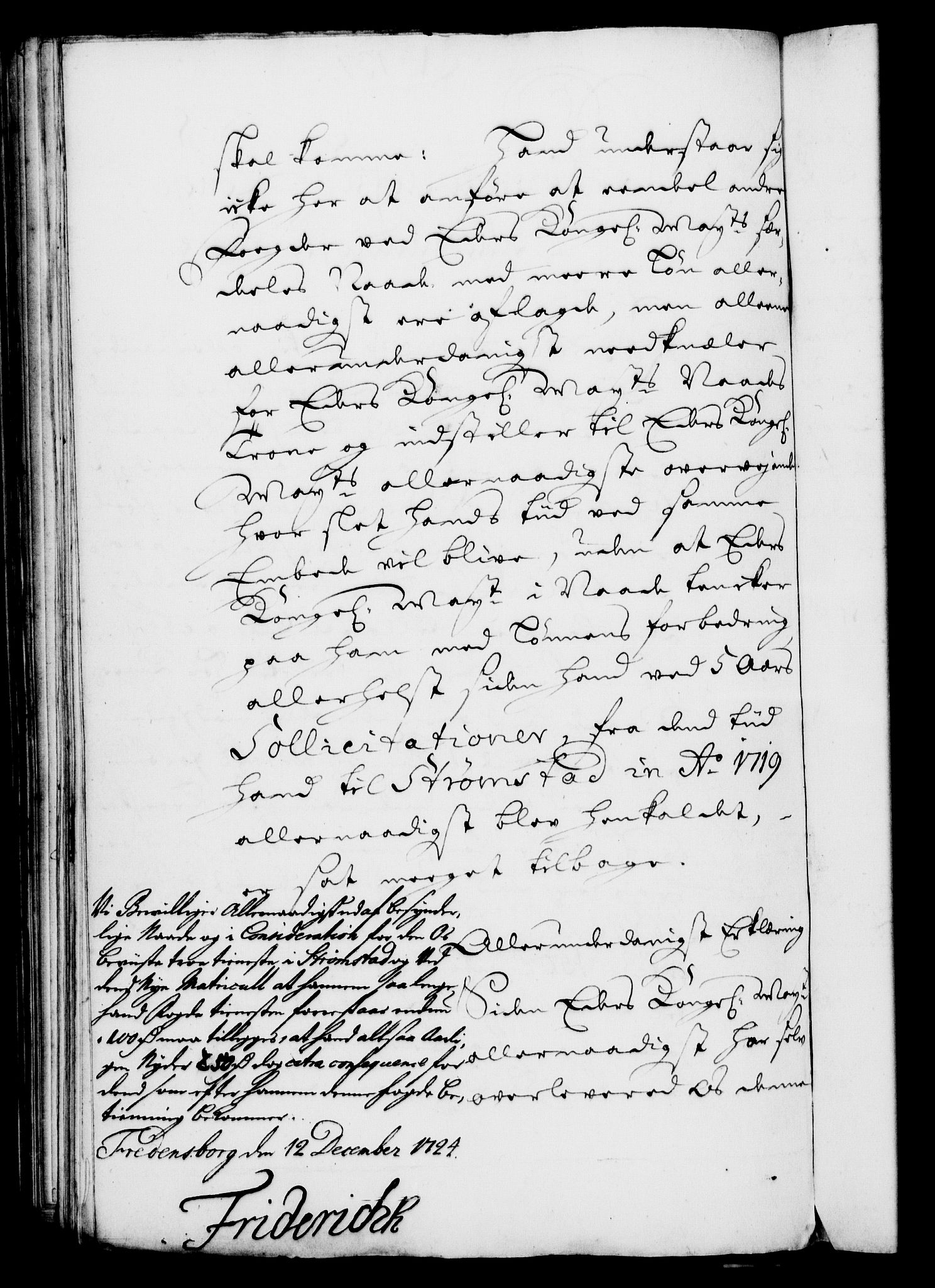 Rentekammeret, Kammerkanselliet, AV/RA-EA-3111/G/Gf/Gfa/L0007: Norsk relasjons- og resolusjonsprotokoll (merket RK 52.7), 1724, s. 905