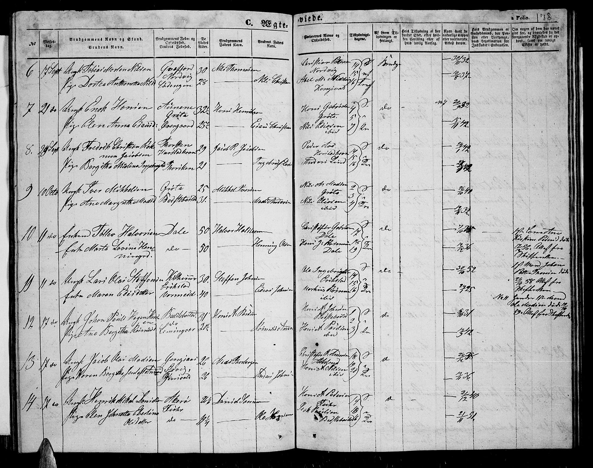 Trondenes sokneprestkontor, AV/SATØ-S-1319/H/Hb/L0007klokker: Klokkerbok nr. 7, 1855-1862, s. 178