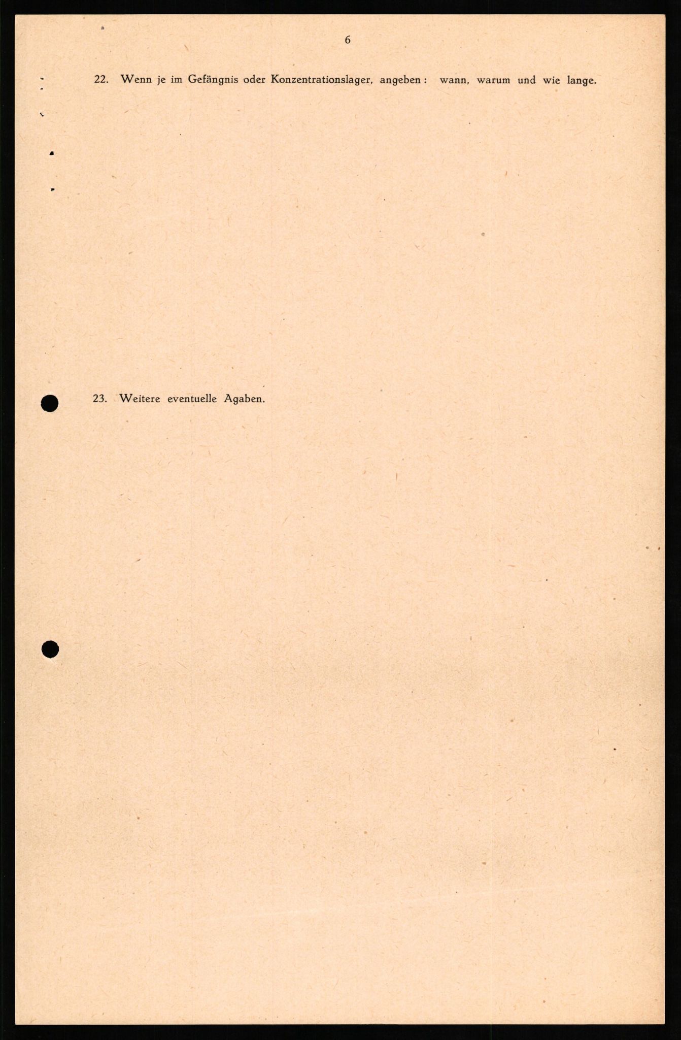 Forsvaret, Forsvarets overkommando II, AV/RA-RAFA-3915/D/Db/L0018: CI Questionaires. Tyske okkupasjonsstyrker i Norge. Tyskere., 1945-1946, s. 476