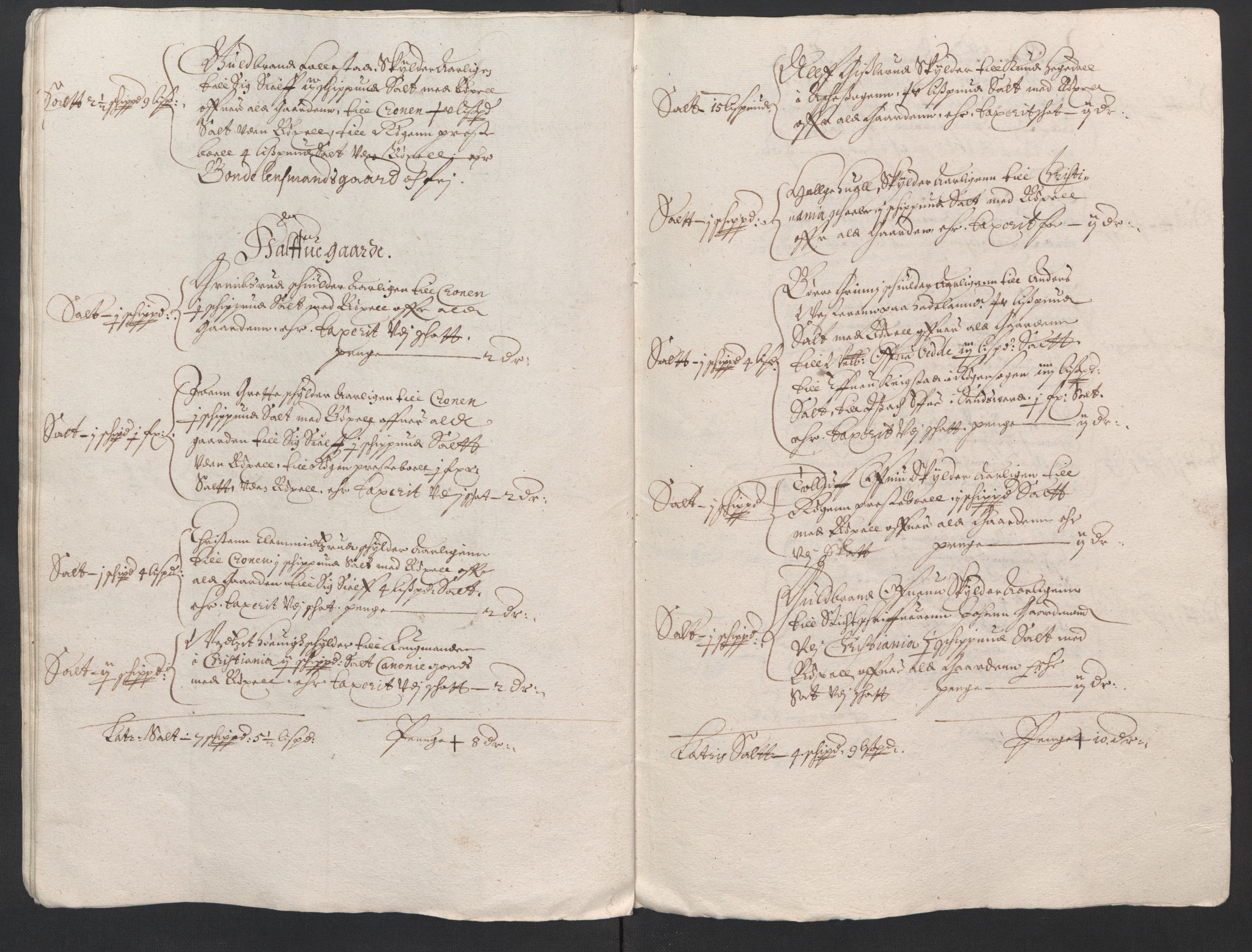 Rentekammeret inntil 1814, Reviderte regnskaper, Lensregnskaper, AV/RA-EA-5023/R/Rb/Rba/L0201: Akershus len, 1650-1651