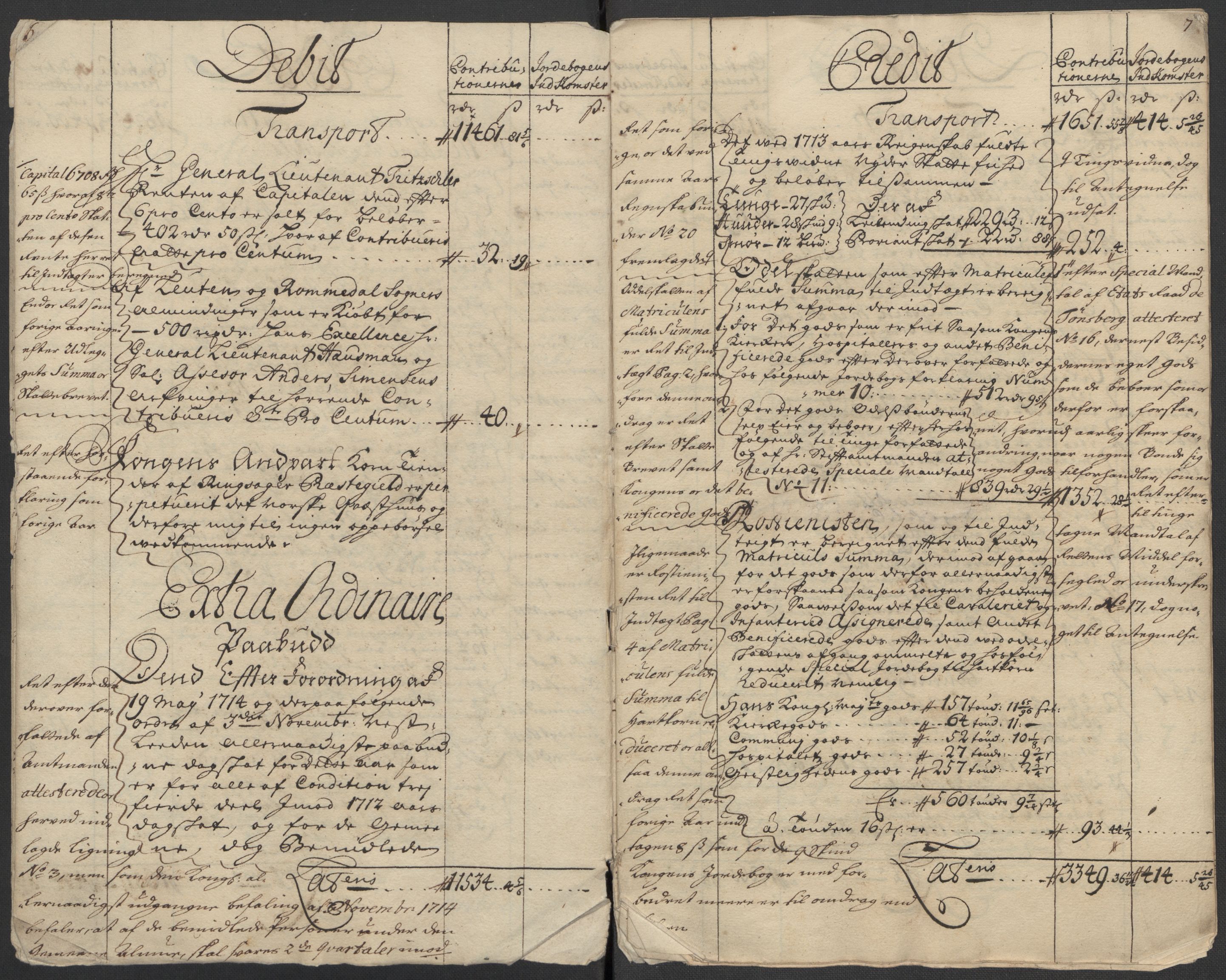 Rentekammeret inntil 1814, Reviderte regnskaper, Fogderegnskap, RA/EA-4092/R16/L1051: Fogderegnskap Hedmark, 1714, s. 6