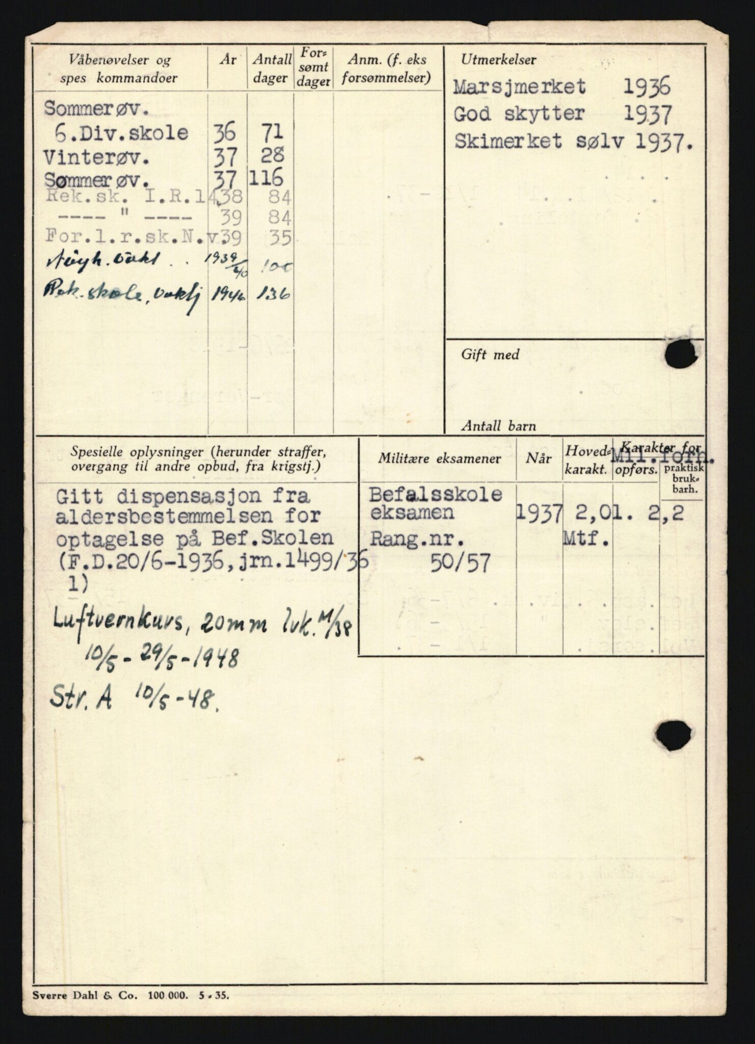 Forsvaret, Sør-Hålogaland landforsvar, AV/RA-RAFA-2552/P/Pa/L0303: Personellmapper for slettet personell, yrkesbefal og vernepliktig befal, født 1917-1920, 1936-1980, s. 428