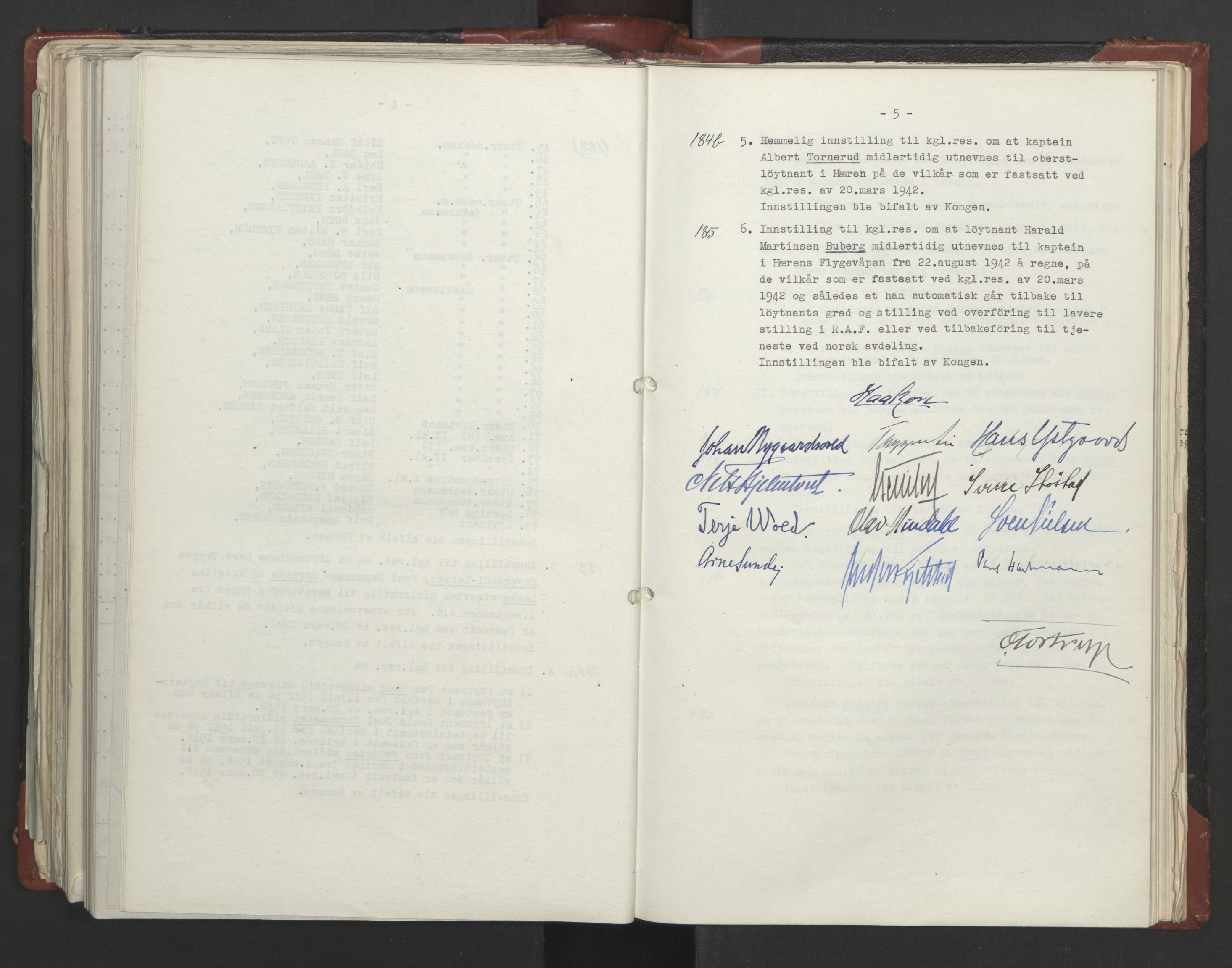Statsrådssekretariatet, AV/RA-S-1001/A/Ac/L0122: Kgl. res. (9/4) 17/4 1940 -18/12 1942, 1940-1942, s. 337