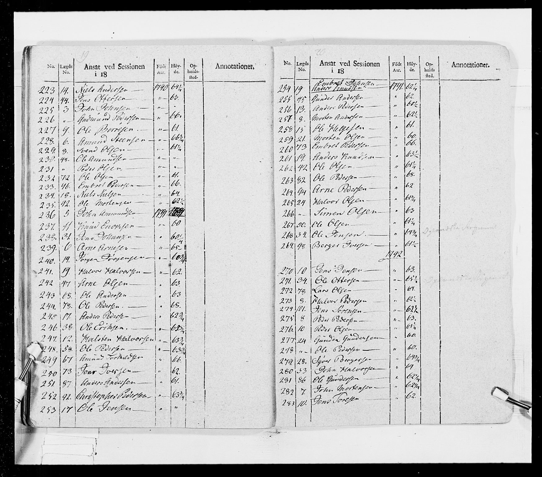 Generalitets- og kommissariatskollegiet, Det kongelige norske kommissariatskollegium, AV/RA-EA-5420/E/Eh/L0026: Skiløperkompaniene, 1805-1810, s. 331