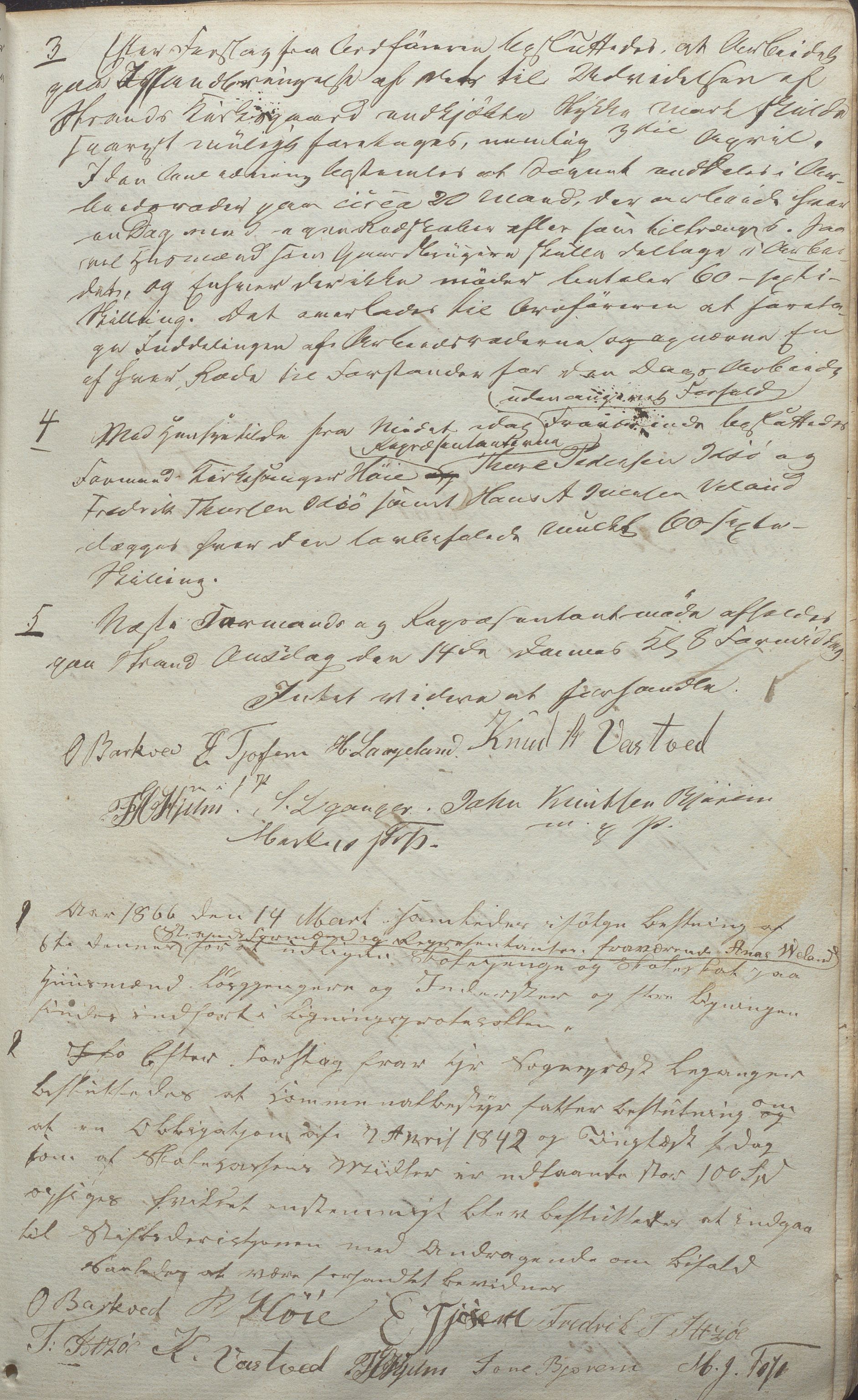Strand kommune - Formannskapet/Rådmannskontoret, IKAR/A-104/A/Aa/L0001: Møtebok, 1837-1888, s. 94a