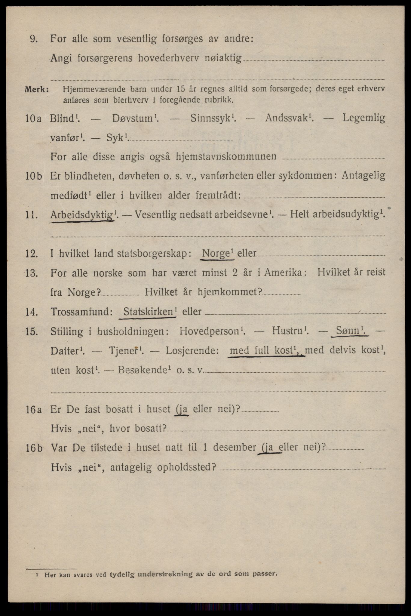 SAT, Folketelling 1920 for 1601 Trondheim kjøpstad, 1920, s. 129261