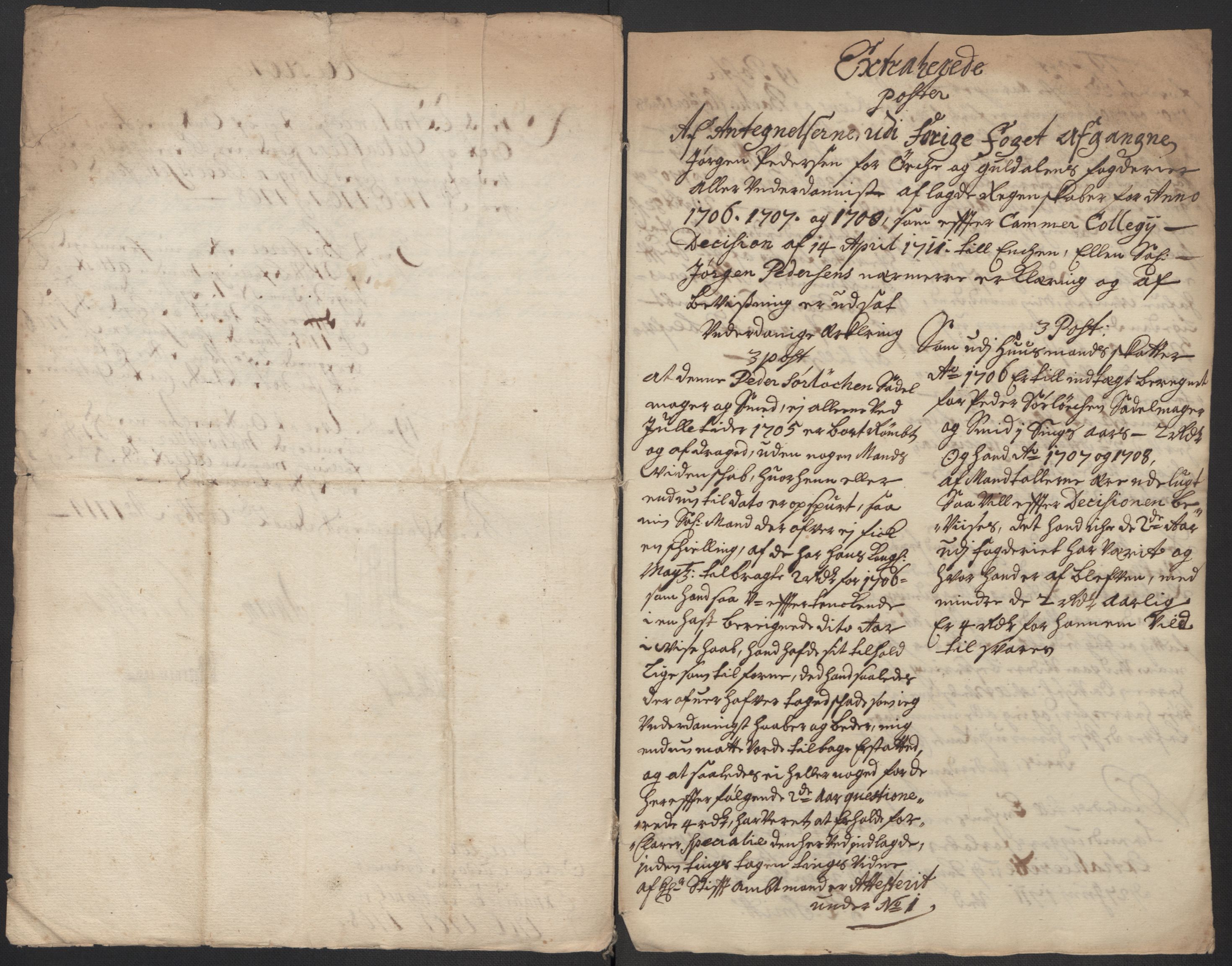 Rentekammeret inntil 1814, Reviderte regnskaper, Fogderegnskap, RA/EA-4092/R60/L3958: Fogderegnskap Orkdal og Gauldal, 1708, s. 511