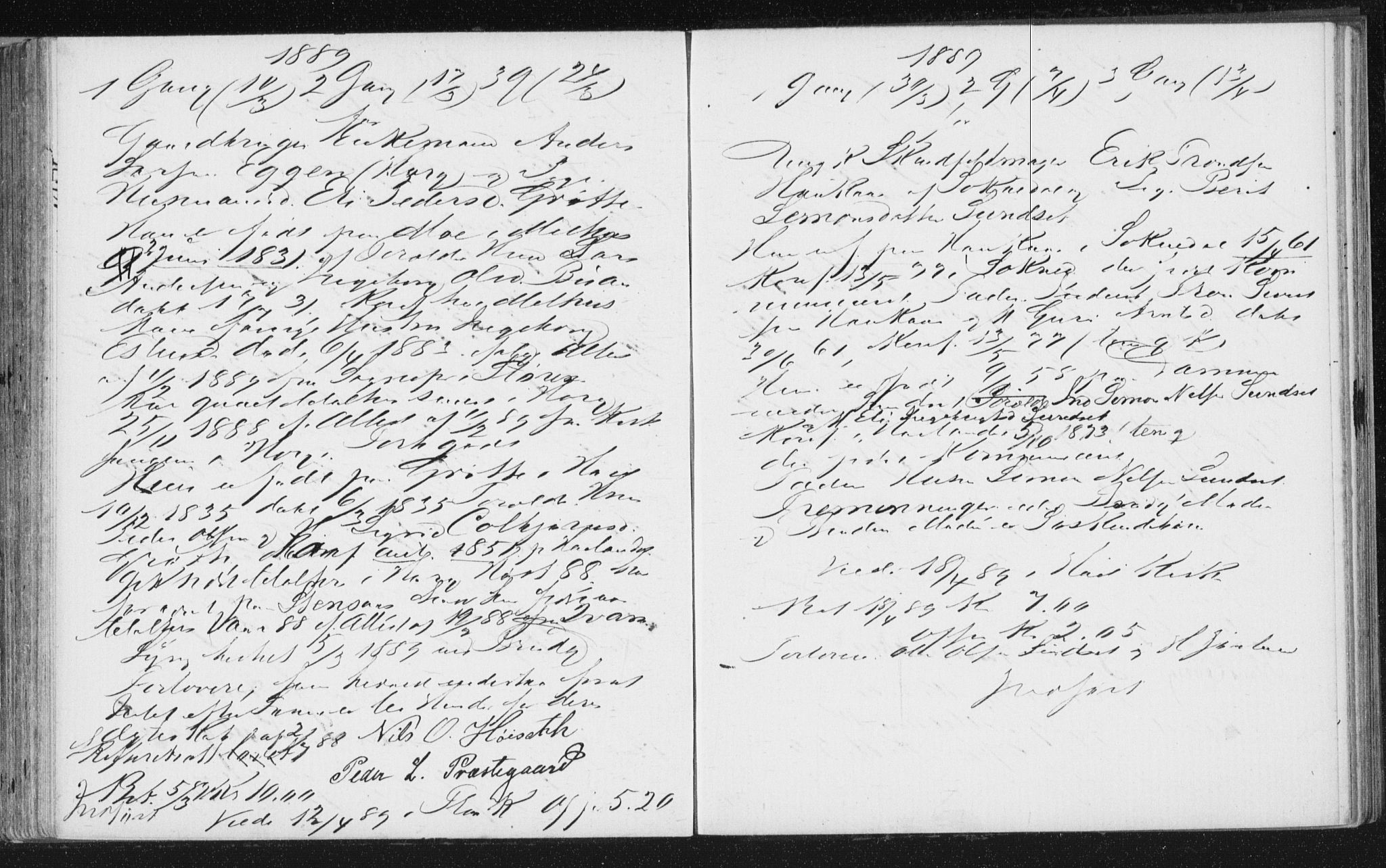 Melhus sokneprestkontor, AV/SAT-A-1141/1/I/I1/I1f/L0010: Lysningsprotokoll nr. 691.I.1F10, 1867-1894