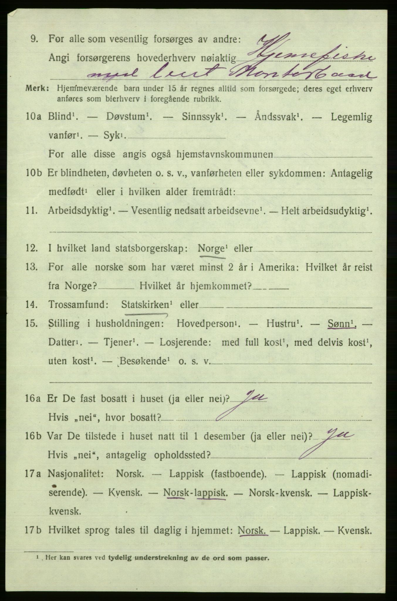 SATØ, Folketelling 1920 for 2018 Måsøy herred, 1920, s. 2653