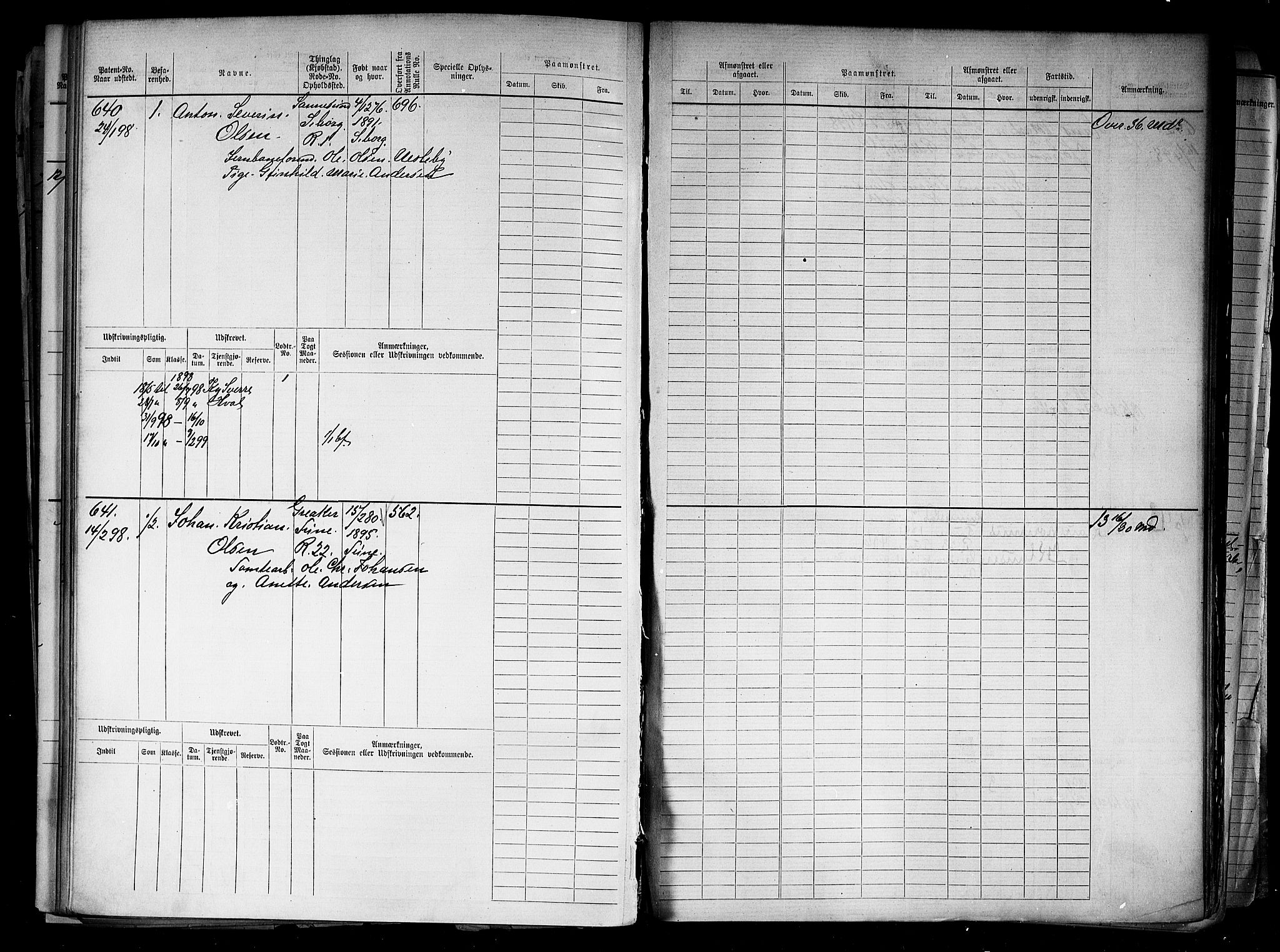 Sarpsborg mønstringskontor, AV/SAO-A-10569c/F/Fc/Fcb/L0005: Hovedrulle, 1881-1916, s. 169