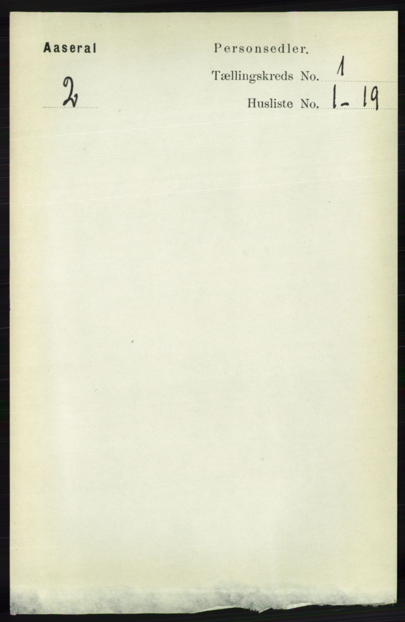 RA, Folketelling 1891 for 1026 Åseral herred, 1891, s. 59