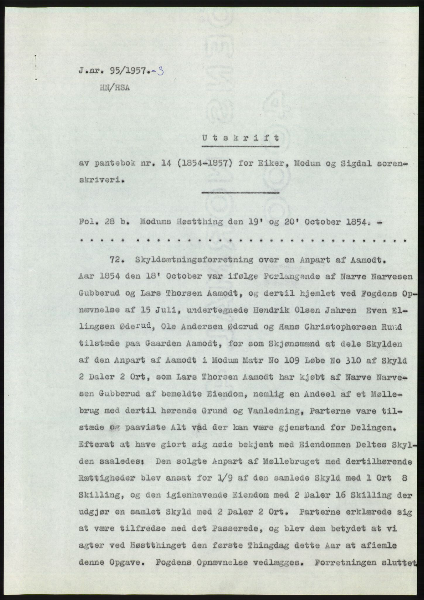 Statsarkivet i Kongsberg, SAKO/A-0001, 1956-1957, s. 130