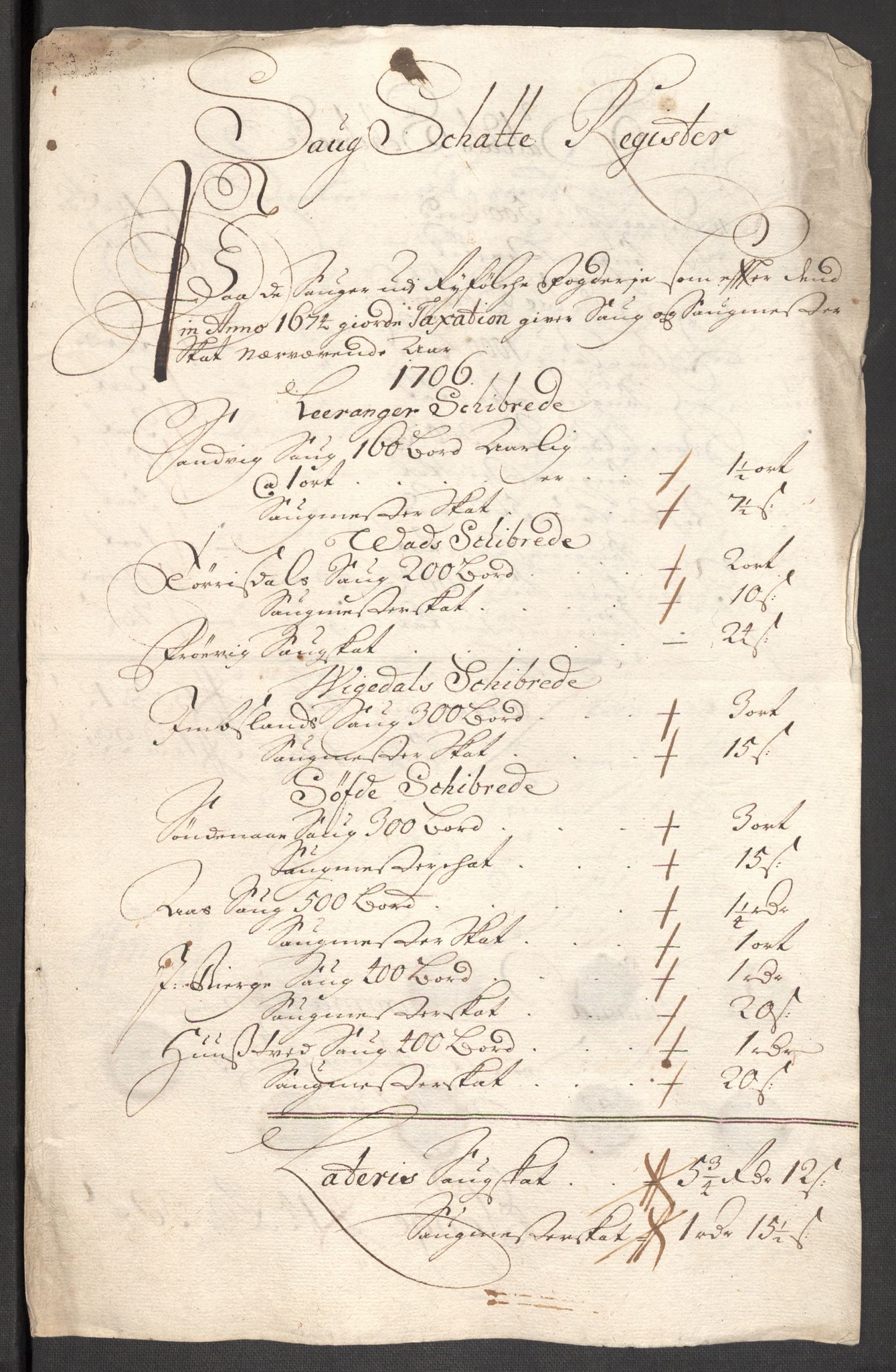 Rentekammeret inntil 1814, Reviderte regnskaper, Fogderegnskap, AV/RA-EA-4092/R47/L2861: Fogderegnskap Ryfylke, 1706-1709, s. 34