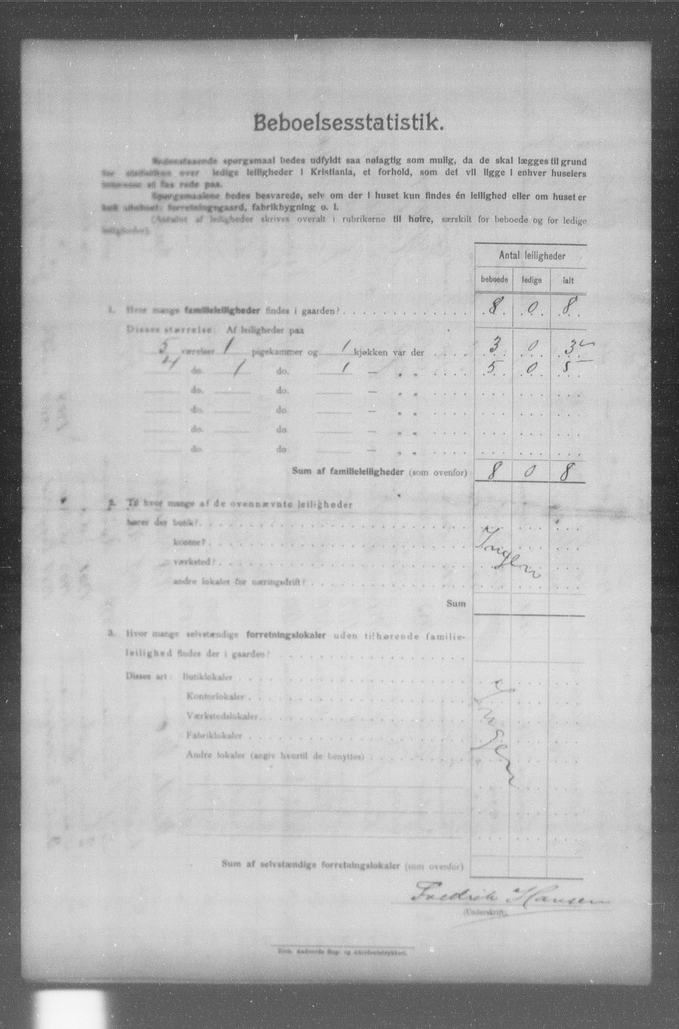 OBA, Kommunal folketelling 31.12.1904 for Kristiania kjøpstad, 1904, s. 6532