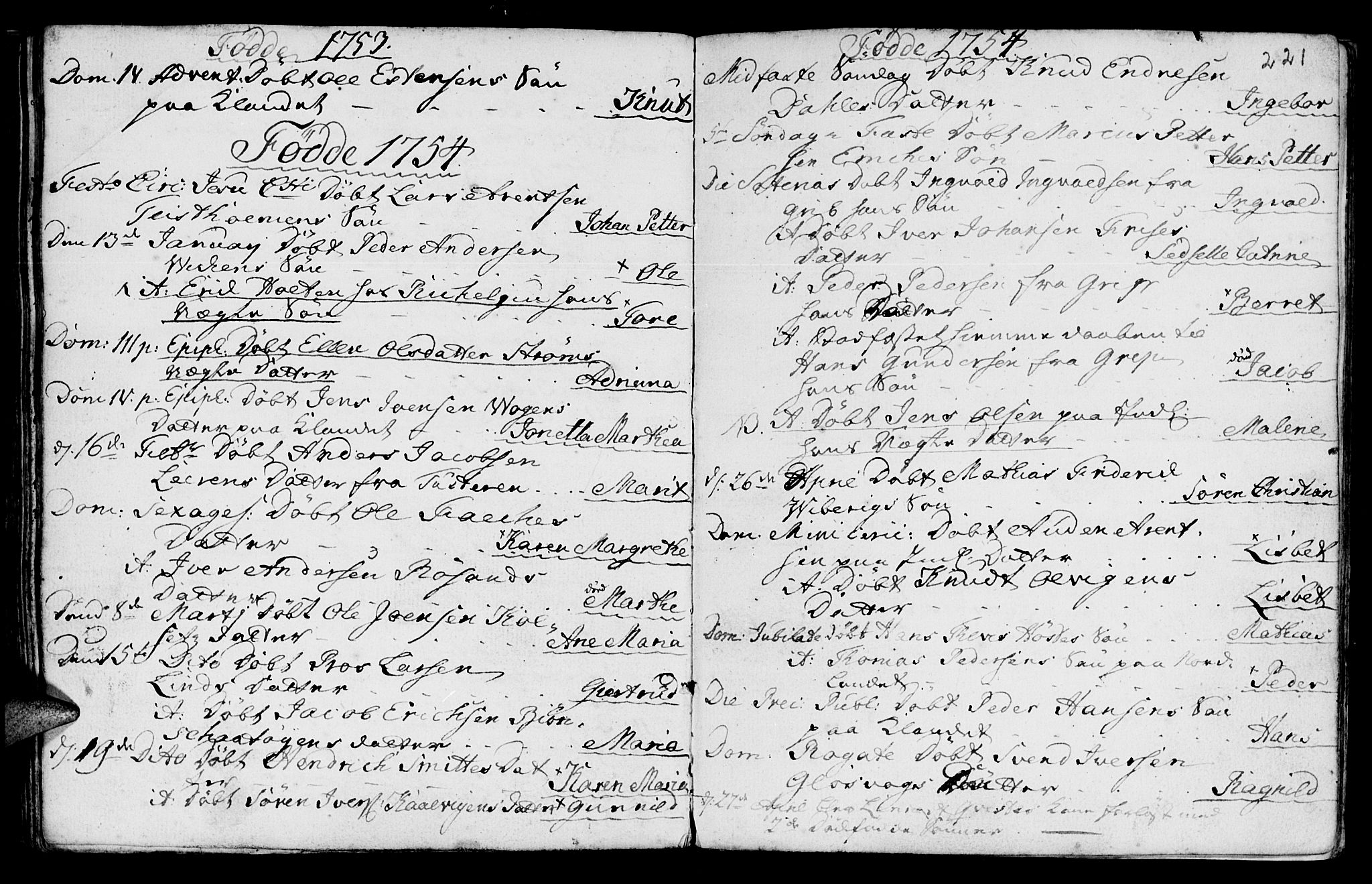 Ministerialprotokoller, klokkerbøker og fødselsregistre - Møre og Romsdal, AV/SAT-A-1454/572/L0839: Ministerialbok nr. 572A02, 1739-1754, s. 220-221