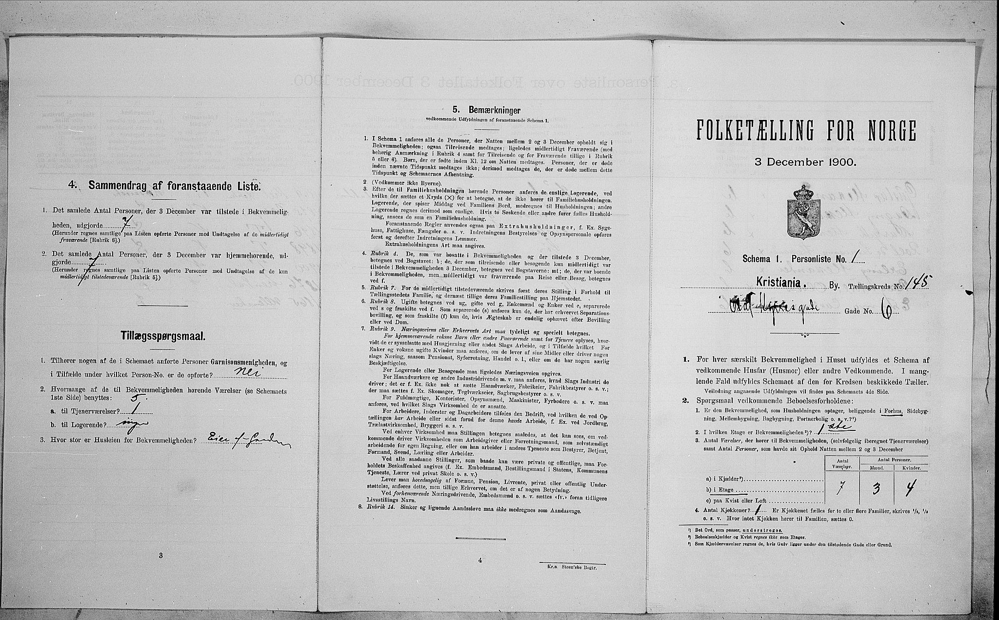 SAO, Folketelling 1900 for 0301 Kristiania kjøpstad, 1900, s. 67792