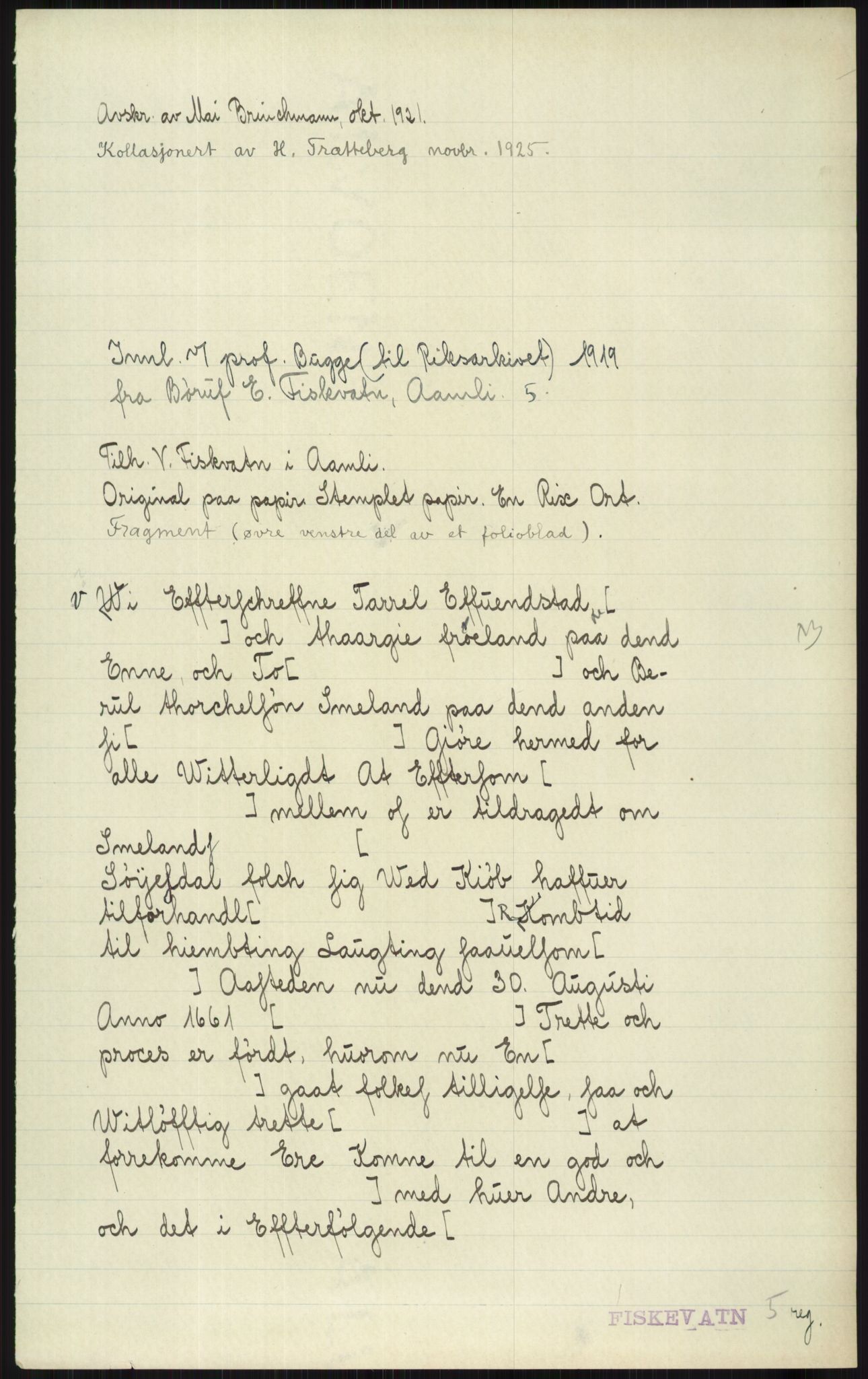Samlinger til kildeutgivelse, Diplomavskriftsamlingen, RA/EA-4053/H/Ha, s. 1914