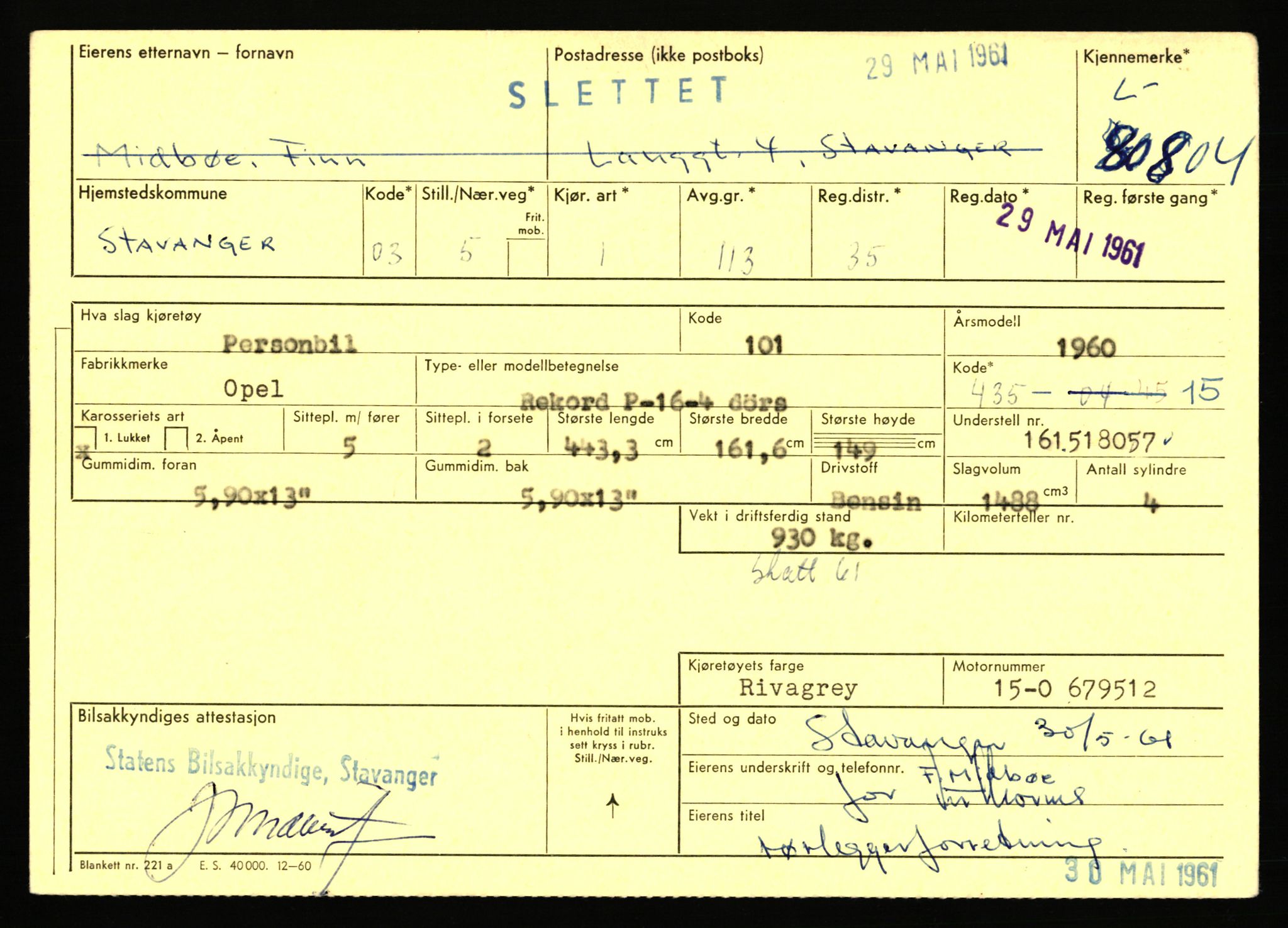 Stavanger trafikkstasjon, AV/SAST-A-101942/0/F/L0071: L-80500 - L-82199, 1930-1971, s. 533