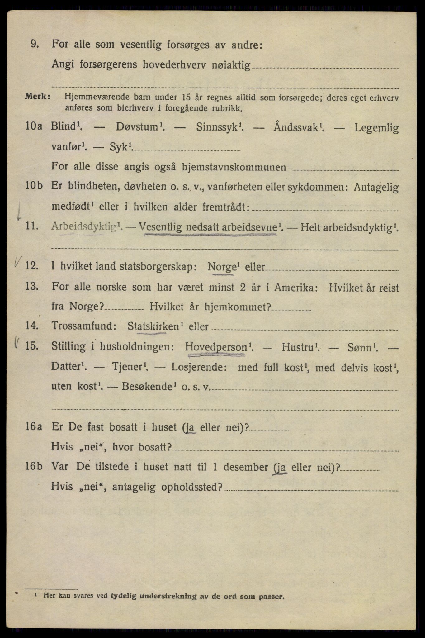 SAO, Folketelling 1920 for 0301 Kristiania kjøpstad, 1920, s. 657918