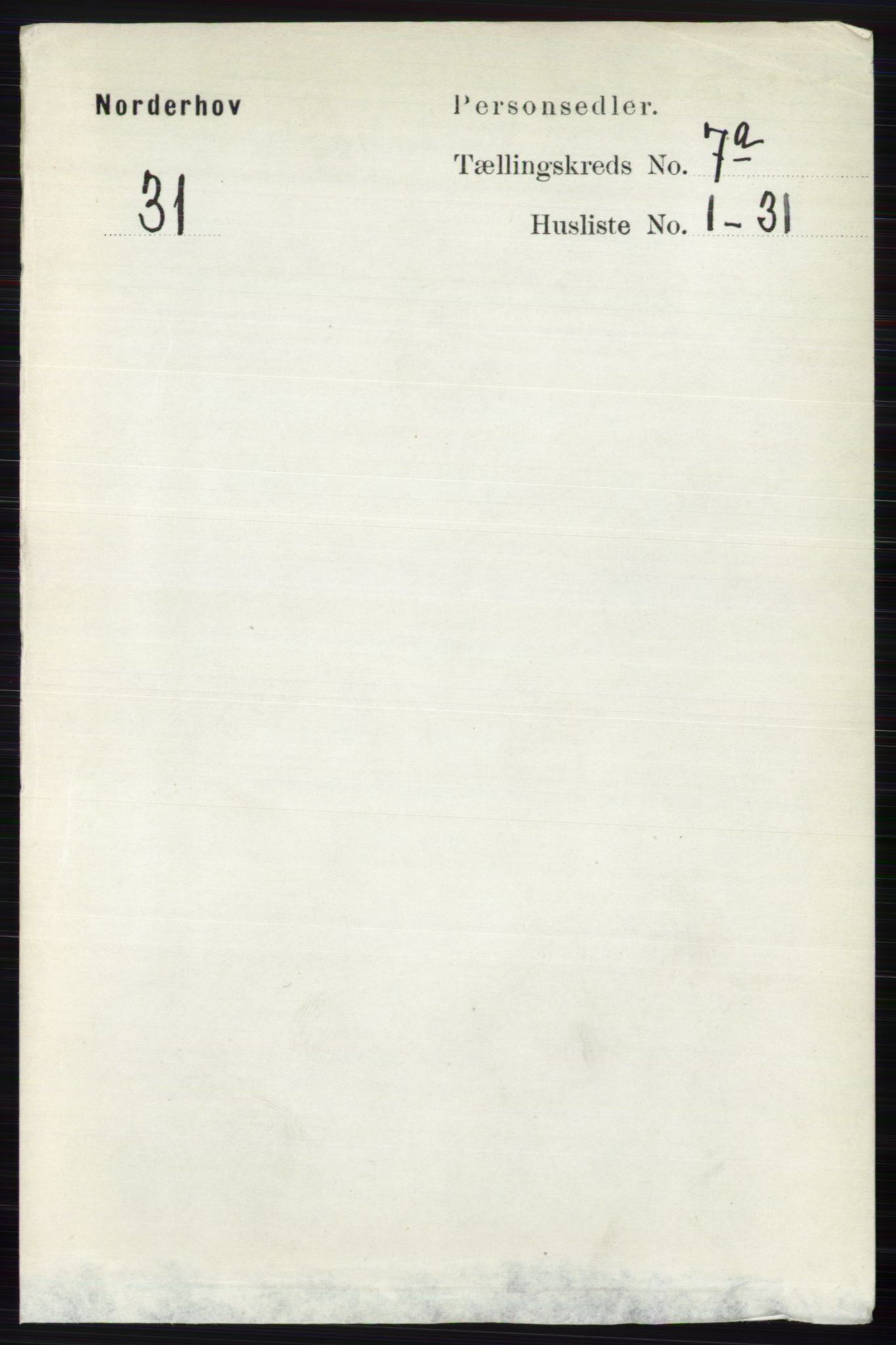 RA, Folketelling 1891 for 0613 Norderhov herred, 1891, s. 4488