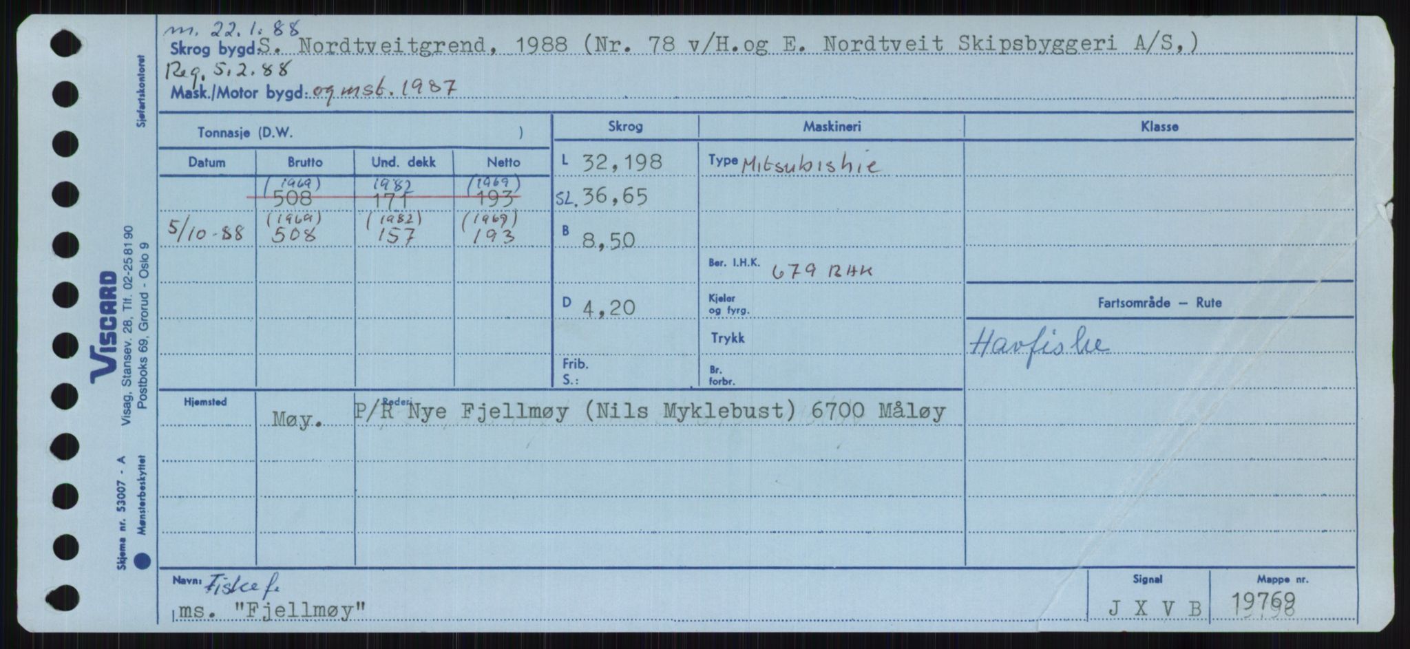 Sjøfartsdirektoratet med forløpere, Skipsmålingen, AV/RA-S-1627/H/Ha/L0002/0001: Fartøy, Eik-Hill / Fartøy, Eik-F, s. 475