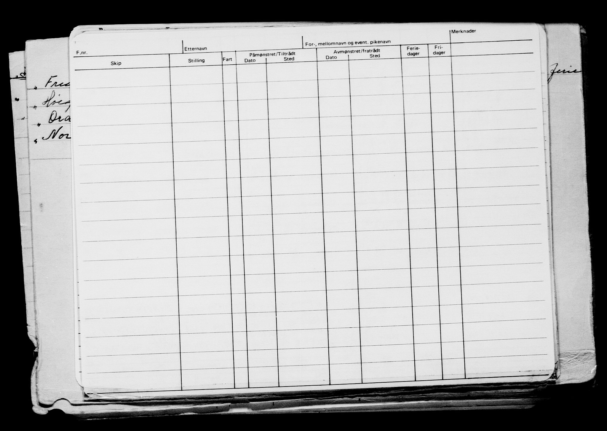 Direktoratet for sjømenn, AV/RA-S-3545/G/Gb/L0162: Hovedkort, 1918, s. 40