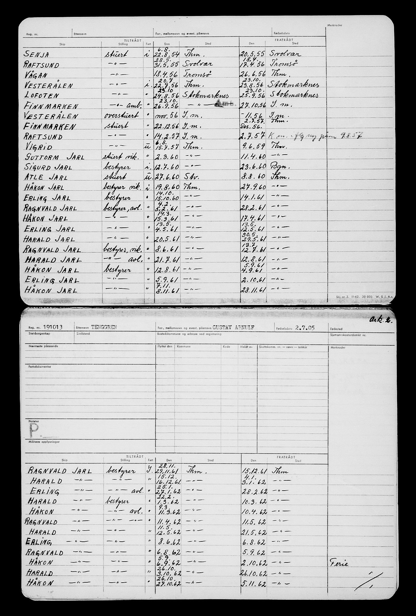 Direktoratet for sjømenn, AV/RA-S-3545/G/Gb/L0060: Hovedkort, 1905, s. 26