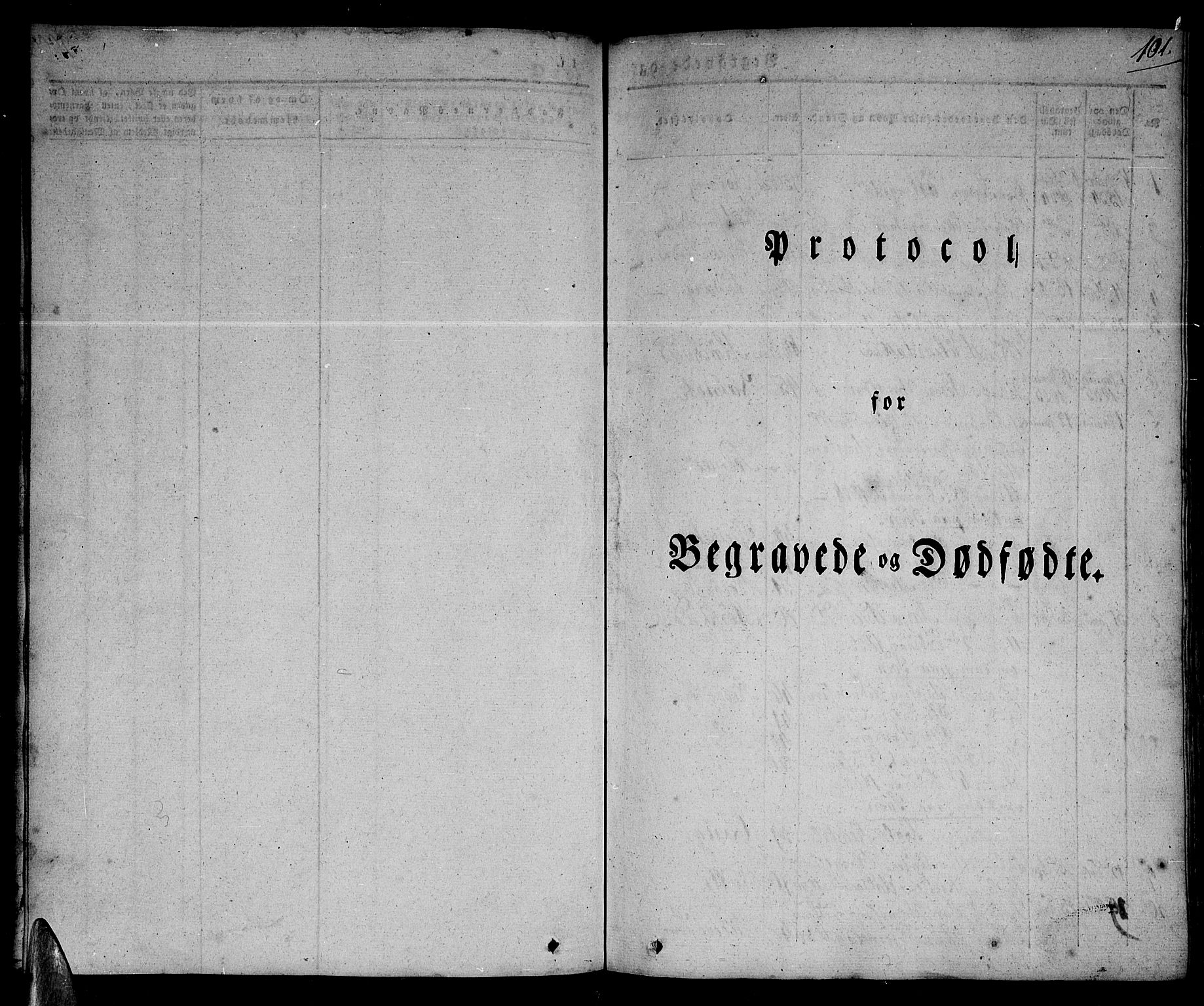 Ministerialprotokoller, klokkerbøker og fødselsregistre - Nordland, SAT/A-1459/801/L0006: Ministerialbok nr. 801A06, 1834-1845, s. 101