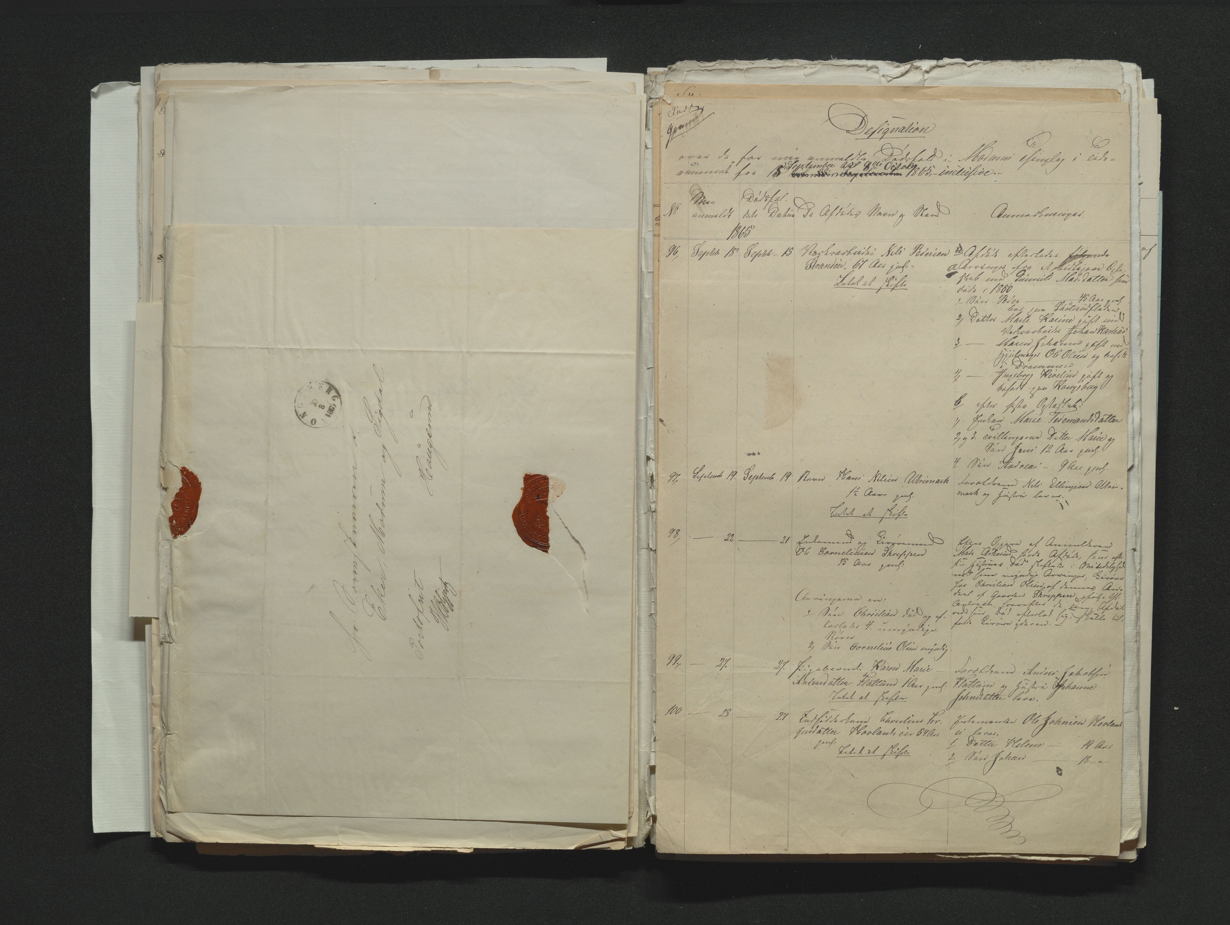 Eiker, Modum og Sigdal sorenskriveri, AV/SAKO-A-123/H/Ha/Hab/L0011: Dødsfallsmeldinger, 1862-1865, s. 592
