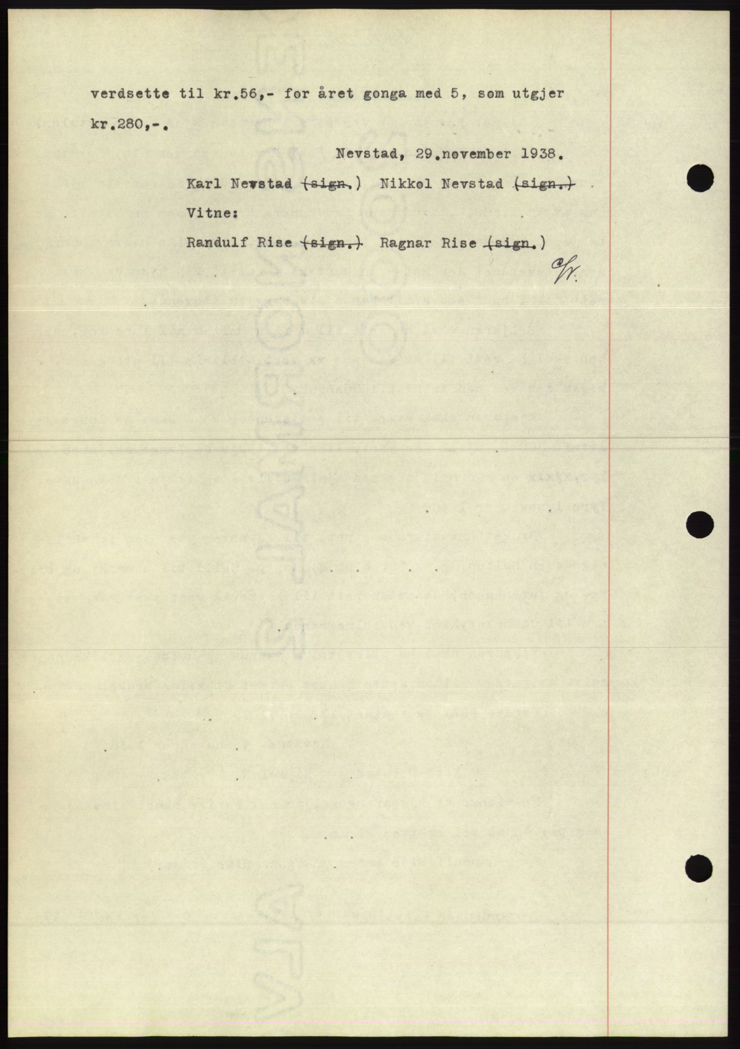 Søre Sunnmøre sorenskriveri, AV/SAT-A-4122/1/2/2C/L0067: Pantebok nr. 61, 1938-1939, Dagboknr: 87/1939