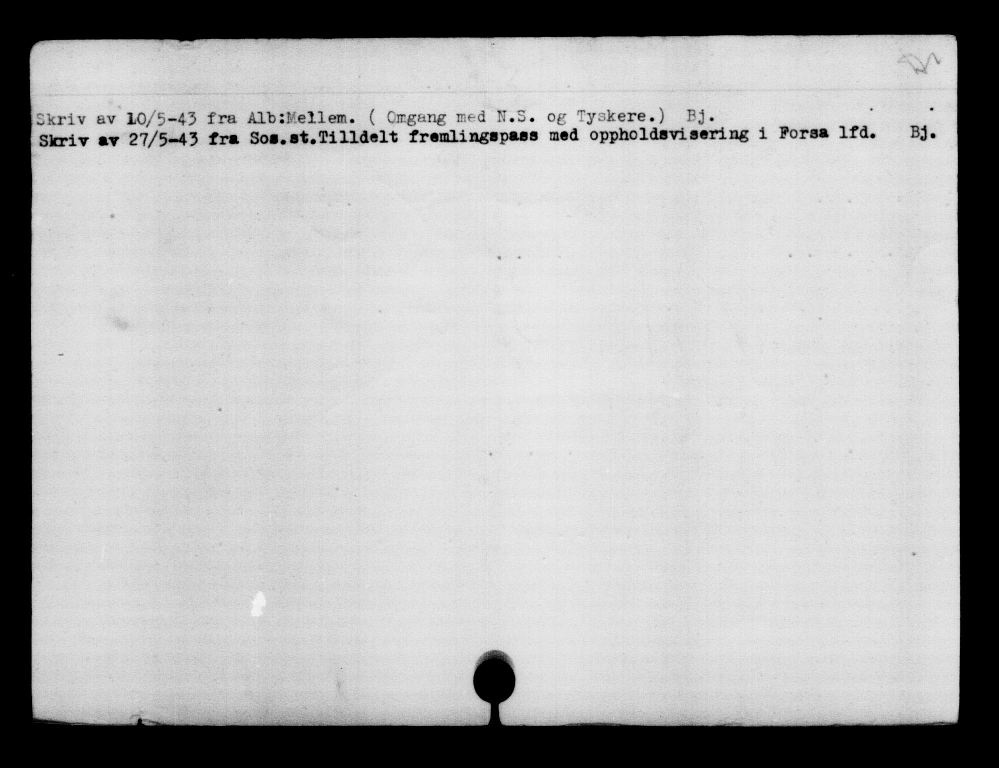 Den Kgl. Norske Legasjons Flyktningskontor, AV/RA-S-6753/V/Va/L0007: Kjesäterkartoteket.  Flyktningenr. 12700-15723, 1940-1945, s. 2242